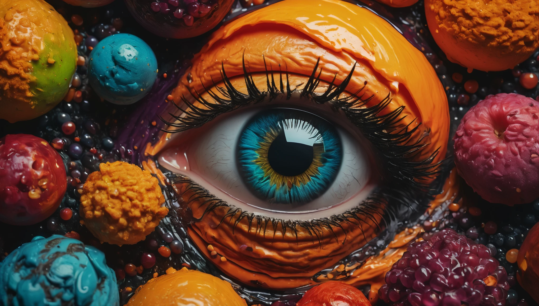 create an image demonstrating the style of ((Gloomcore)) style, hyper realism, 8k high definition, vibrant colors, sharp focus, insanely detailed