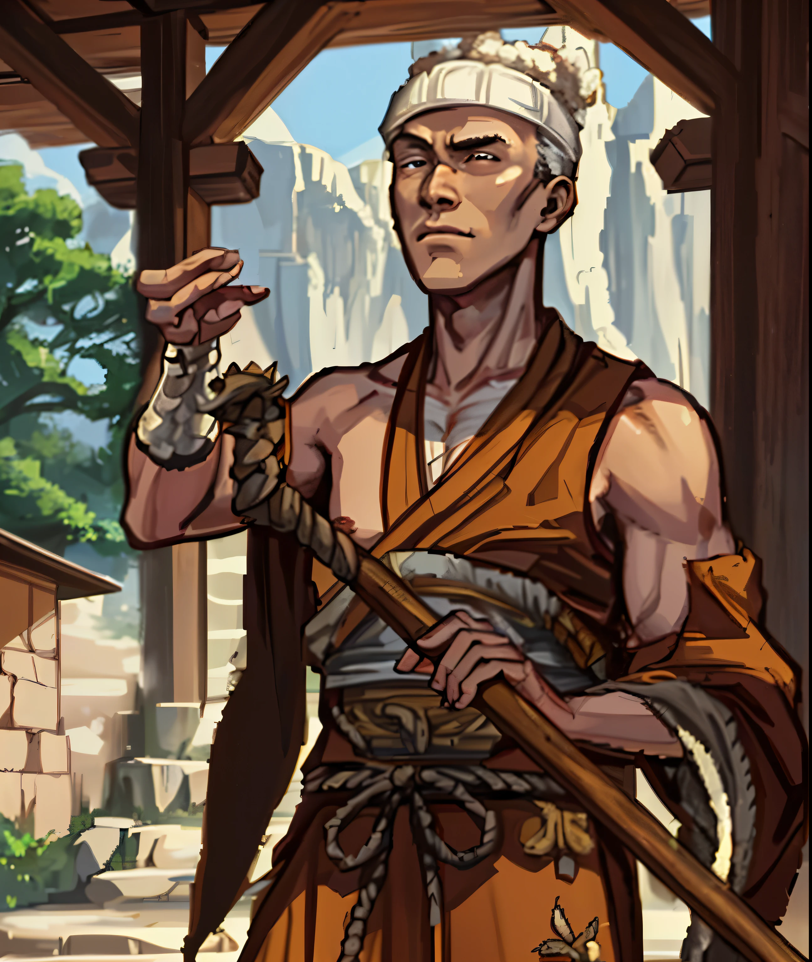 man,monk