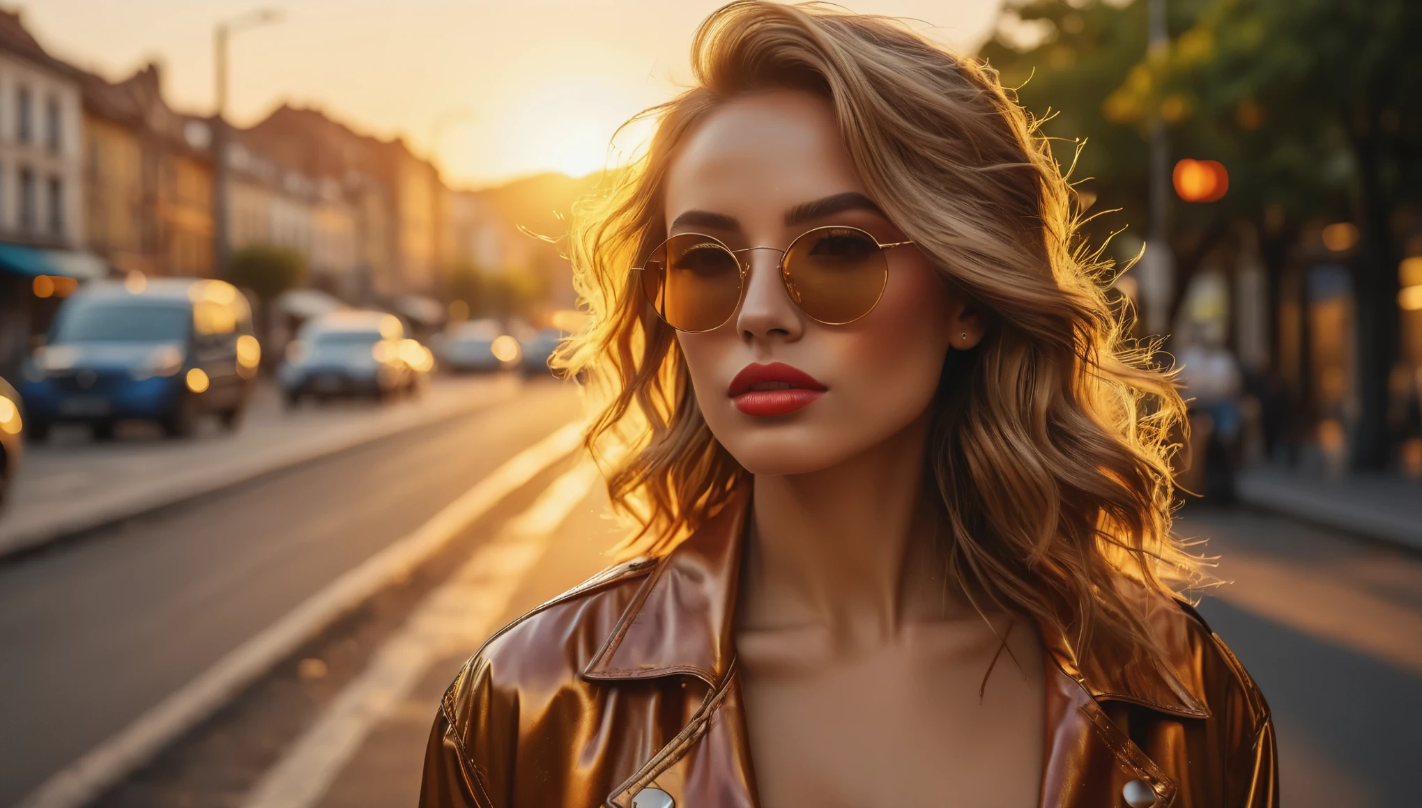 create an image demonstrating the style of ((Golden hour)) style, hyper realism, 8k high definition, vibrant colors, sharp focus, insanely detailed
