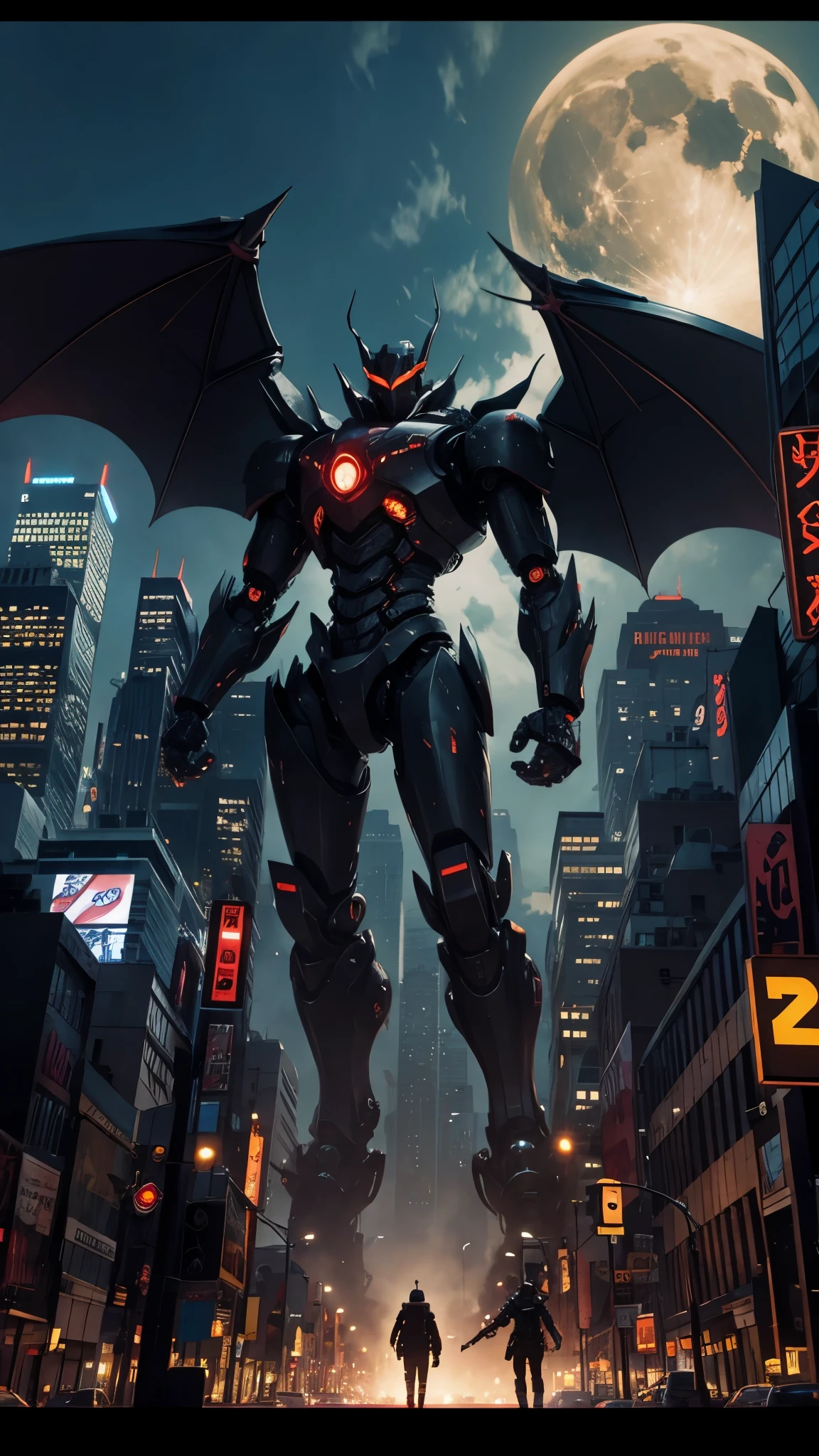 giant monster spider image kaiju in the city, kaiju towering over new york, shin megami tensi, death and robot two in the void, vrchat, a giant evil, death love + robot, cgi japan, god tower, grand evil city, netflix death + robot series, death and robot love, missionary anime