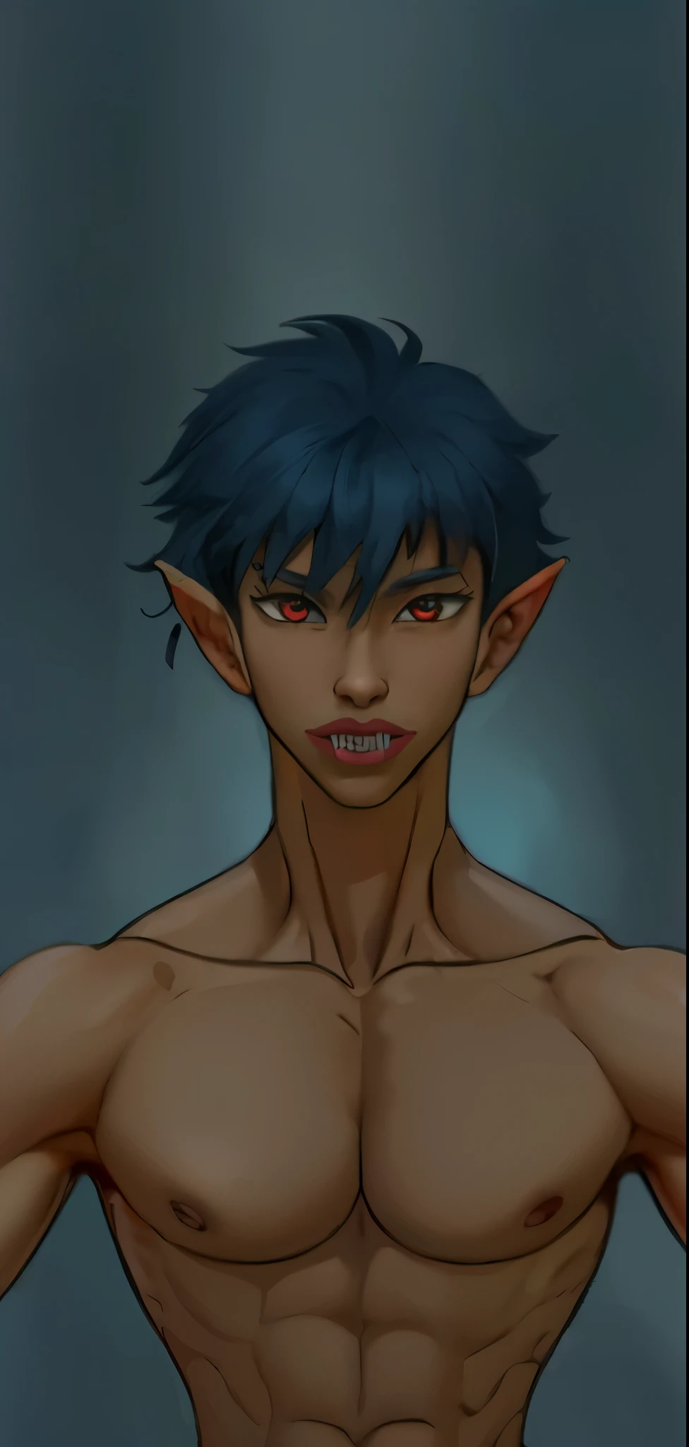 obra de arte, melhor qualidade, alta qualidade, 1 menino, Sozinho, Foco masculino, olhando para o espectador, tronco, killua_zoldyck
