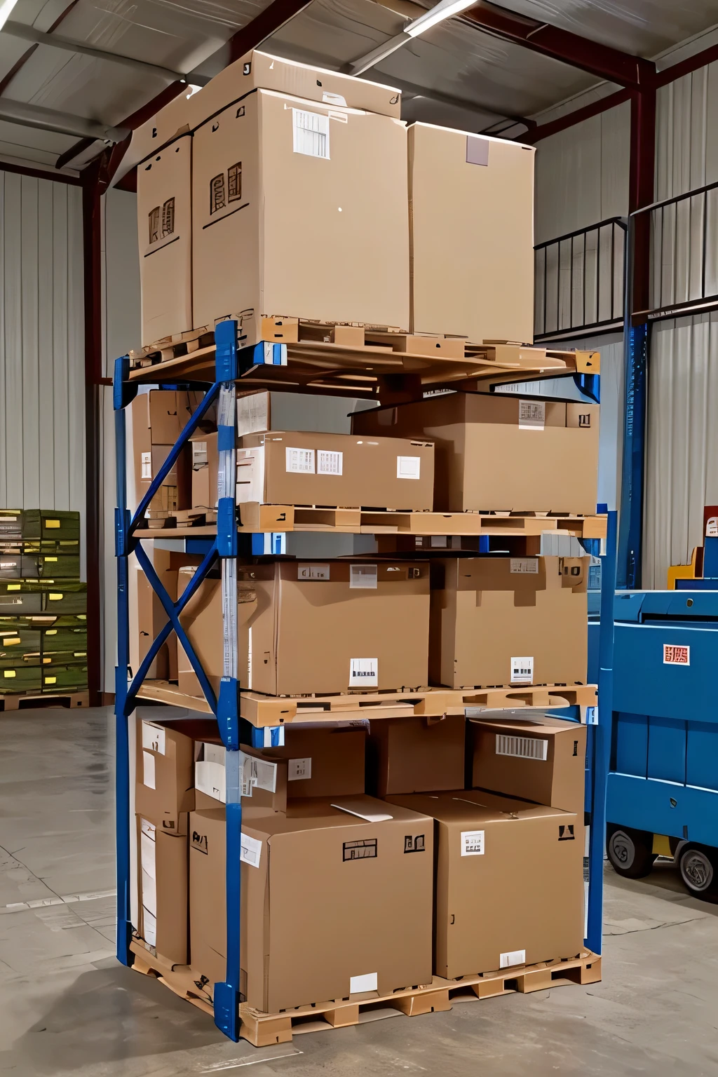 Braunnex transportMaximize the safety of your goods with our pallet storage
