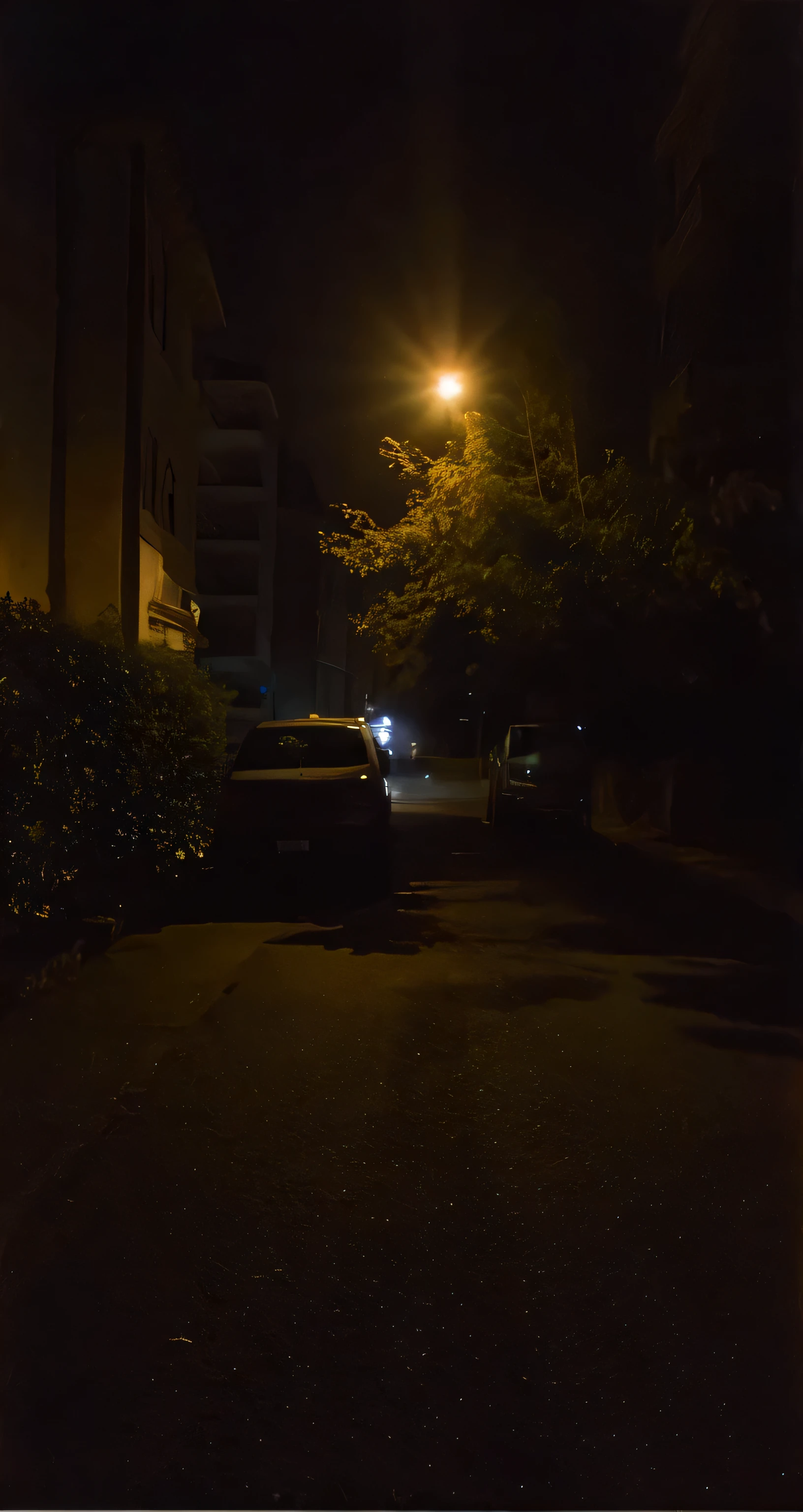 night, street, dark