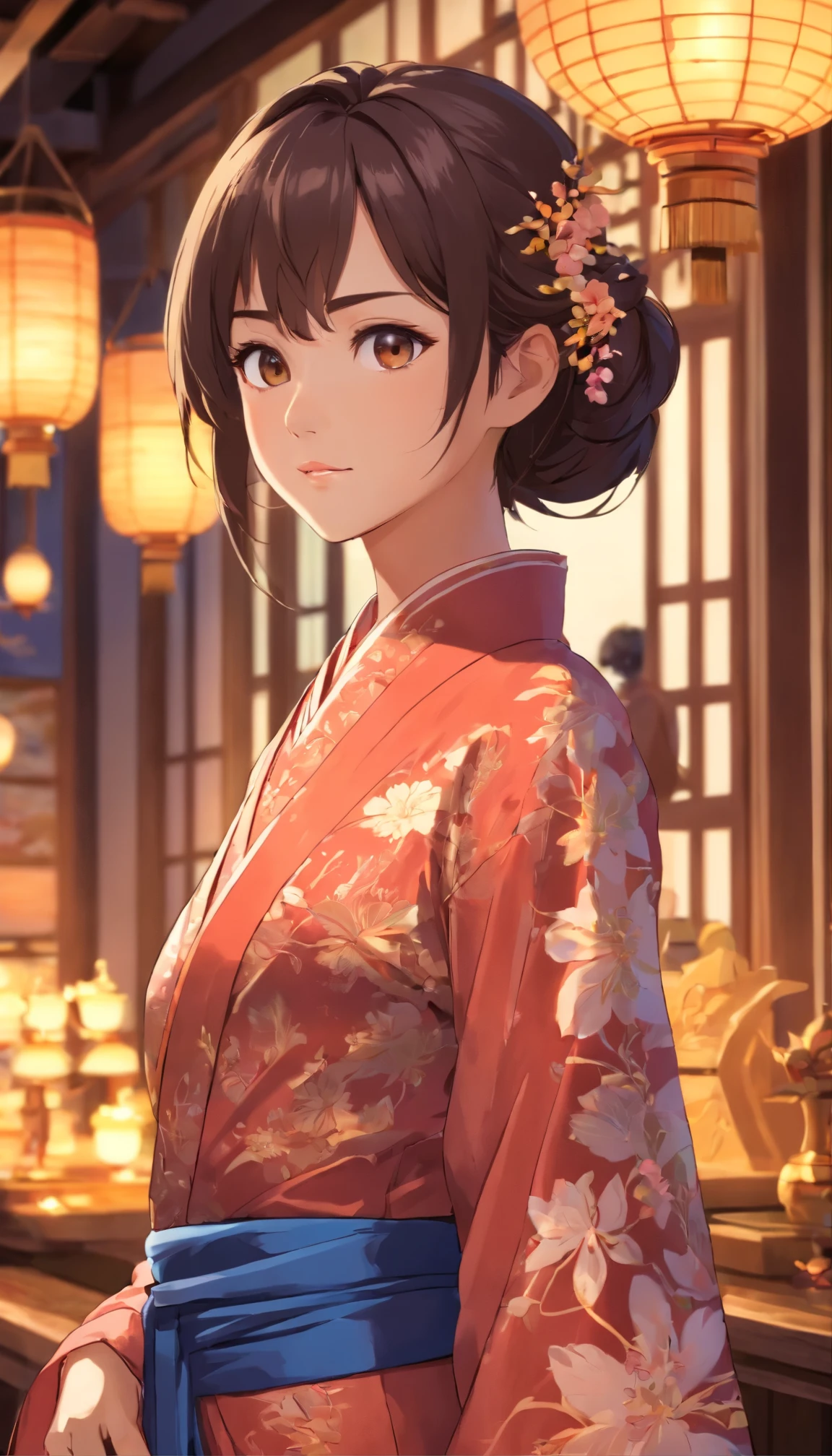 Generate IMG, Real life Indonesian woman wearing a kebaya the Majapahit kingdom. eye to camera, eye level angle, natural lighting, realistic, hyperrealistic, photography, very detailed, sharp and complex, high resolution, 8k, ultra HD, awesome, beautiful and aesthetic.