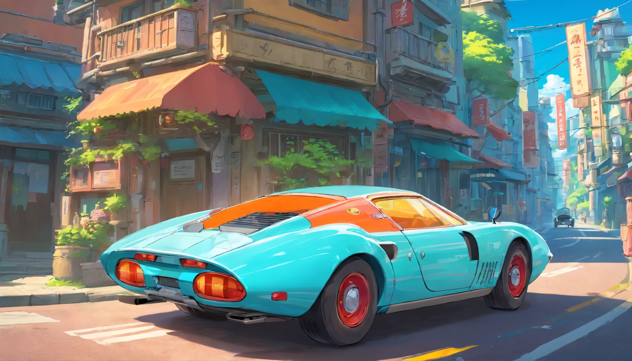 Futuristic car