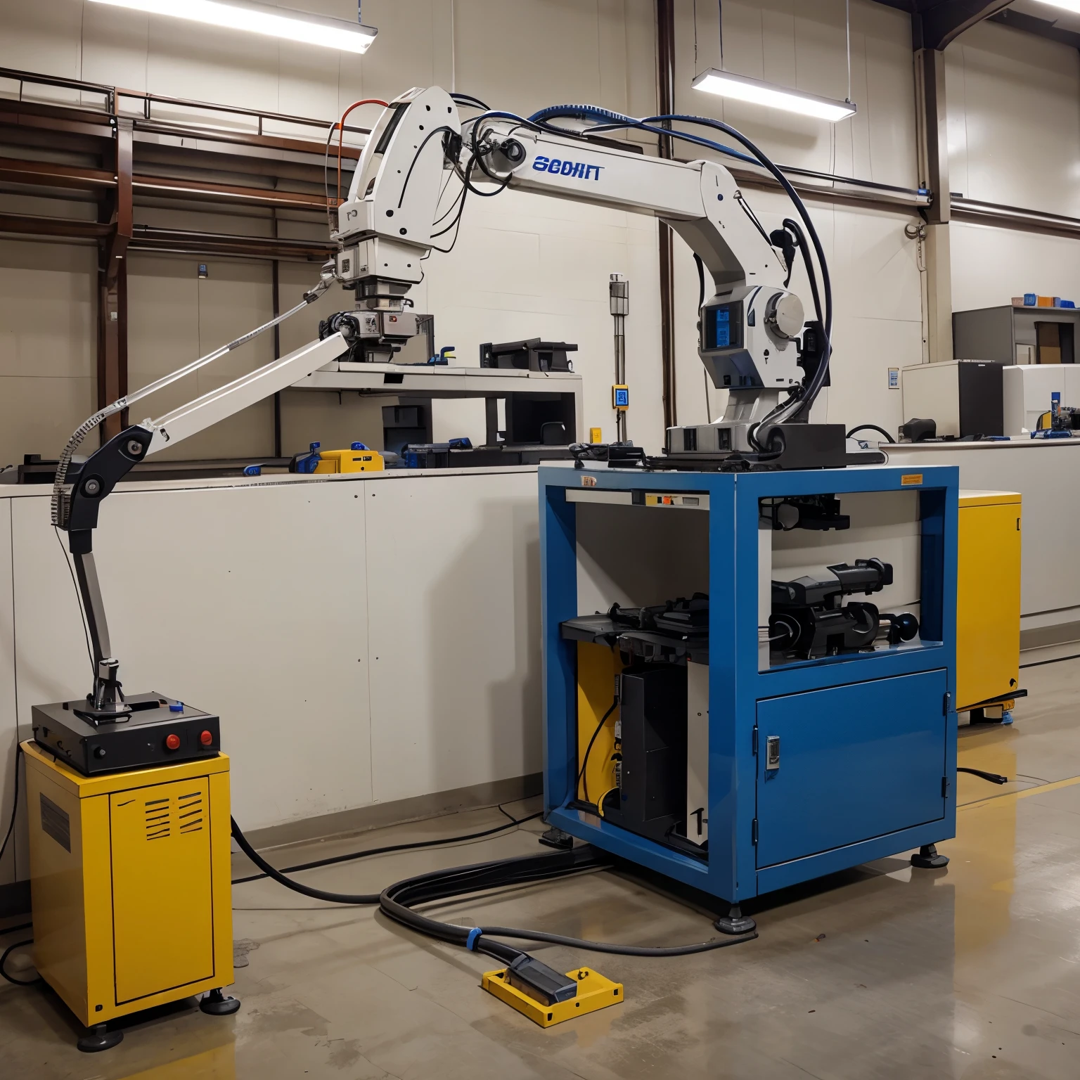 Automatic shoe injection molding robotic mechanical arm 