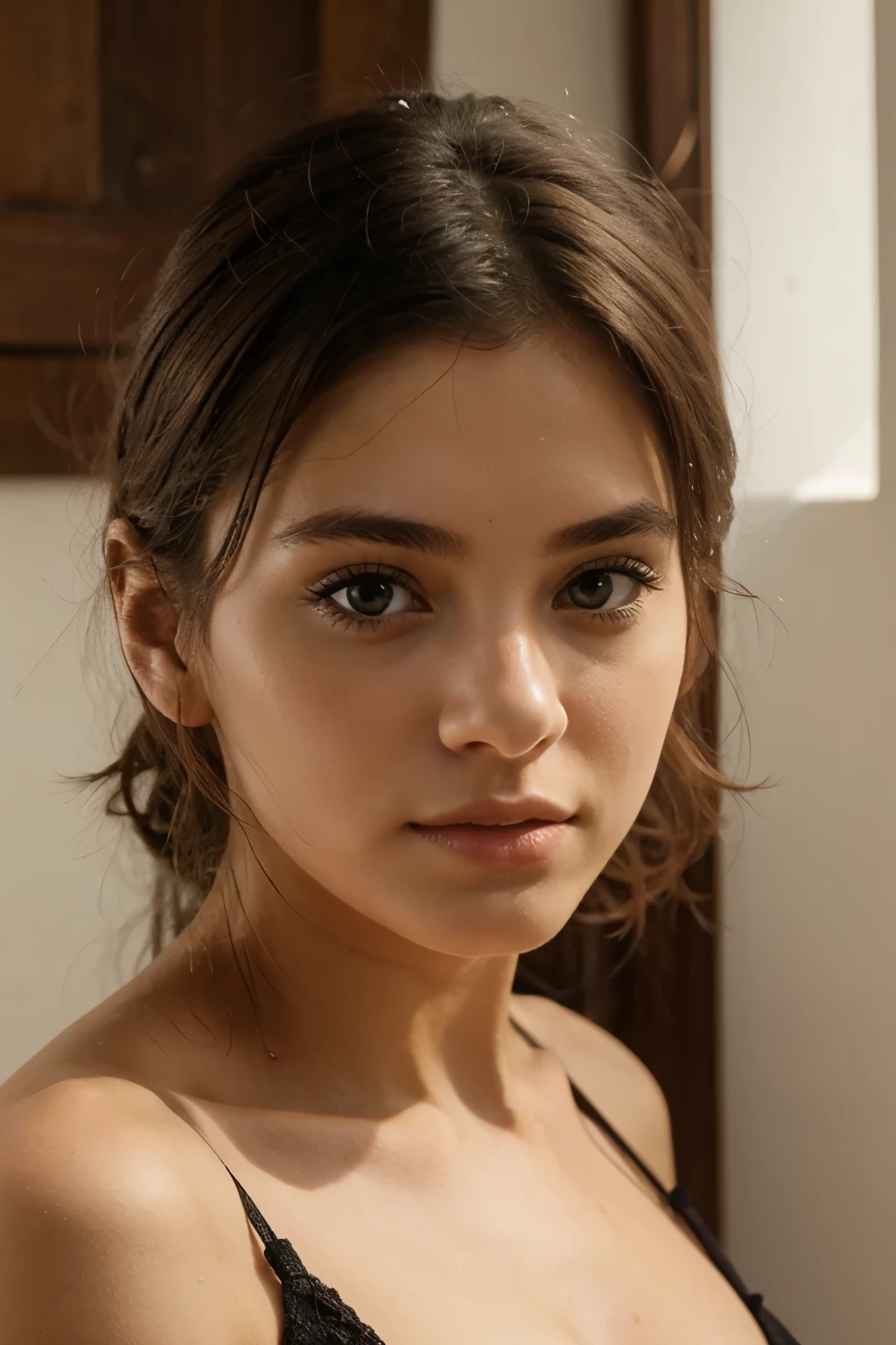 No make up girl