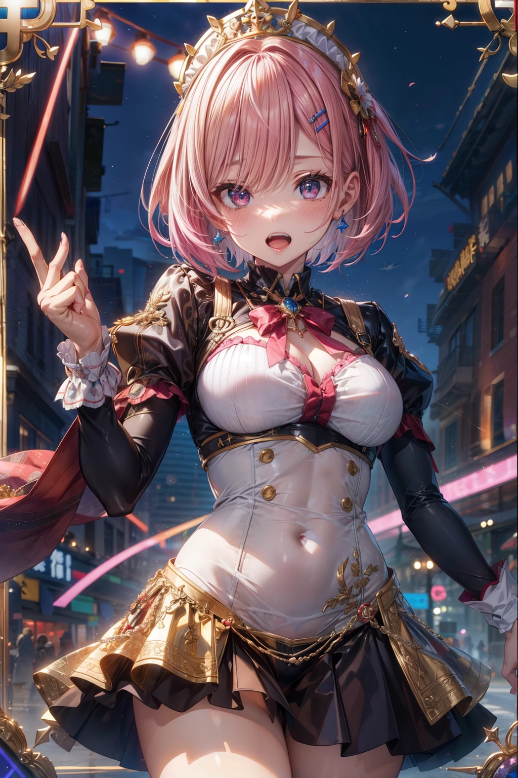 masterpiece, wide open mouth,