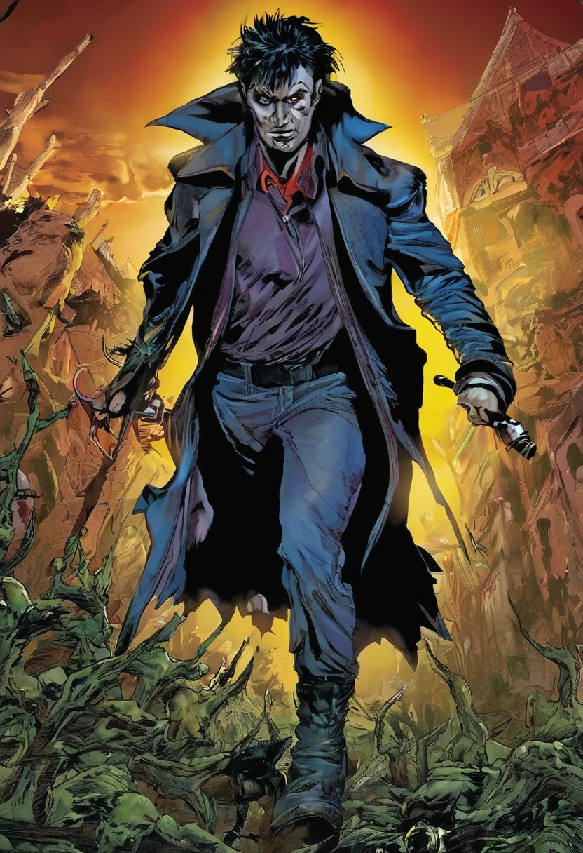 "Dampyr" is an Italian comic book series created by Mauro Boselli and Maurizio Colombo, with art by various artists. The series was first published in 2000 by Sergio Bonelli Editore. "Dampyr" follows the adventures of Harlan Draka, a man with supernatural abilities who hunts vampires, demons, and other creatures of the night. Harlan is a dampyr, a half-human, half-vampire hybrid, which gives him unique powers and abilities to combat the forces of darkness. The series blends horror, action, and mystery elements, and has gained a dedicated fanbase both in Italy and internationally.