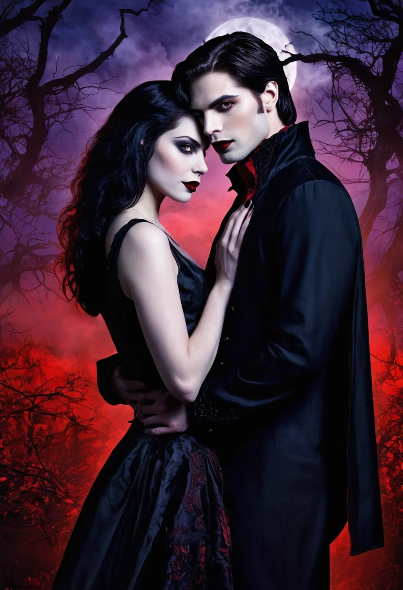 "Gay vampire lovers" refers to a concept where vampire characters in literature, film, or other media are depicted as being in a romantic relationship with each other, and both characters are of the same gender. This concept explores themes of love, desire, and identity within the context of vampire mythology. It often adds a layer of complexity to the traditional vampire narrative, offering new perspectives on relationships and the challenges faced by supernatural beings. This portrayal has been explored in various works of fiction, contributing to the diversity of vampire stories and characters in popular culture.
