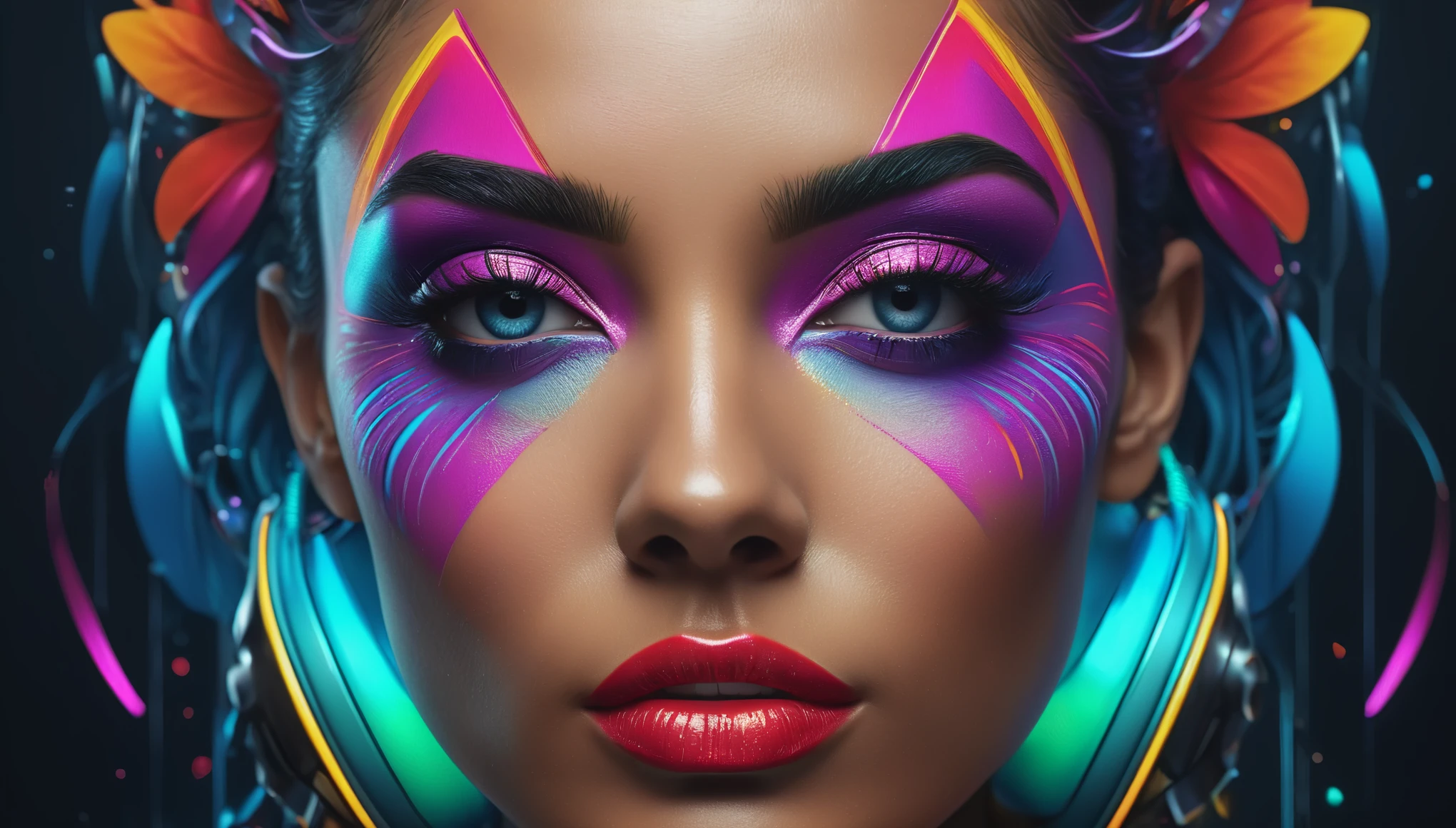 create an image demonstrating the style of ((Graphic Interface)) style, hyper realism, 8k high definition, vibrant colors, sharp focus, insanely detailed