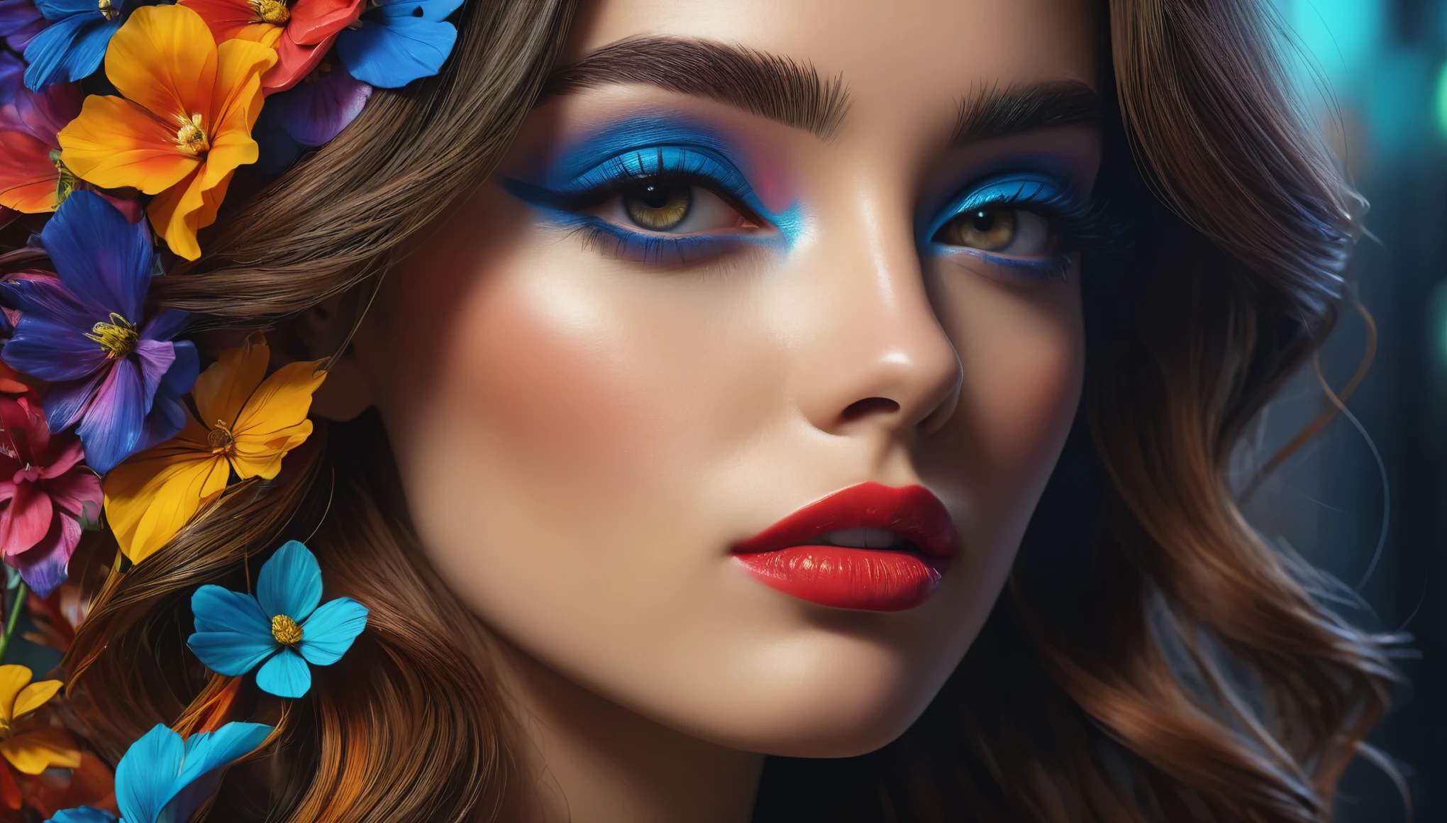 create an image demonstrating the style of ((Graphic Interface)) style, hyper realism, 8k high definition, vibrant colors, sharp focus, insanely detailed
