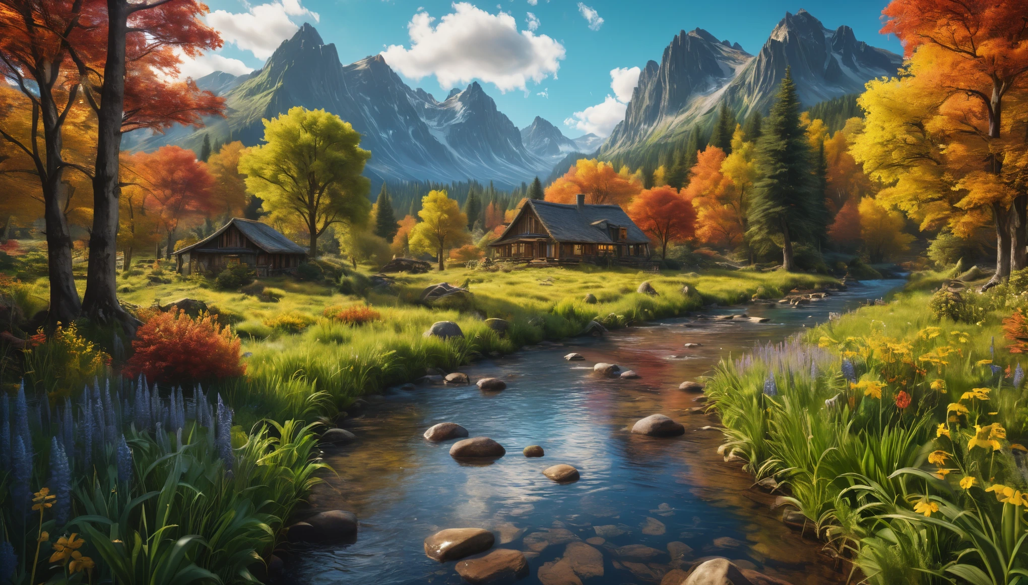 create an image demonstrating the style of ((Grazynacore)) style, hyper realism, 8k high definition, vibrant colors, sharp focus, insanely detailed