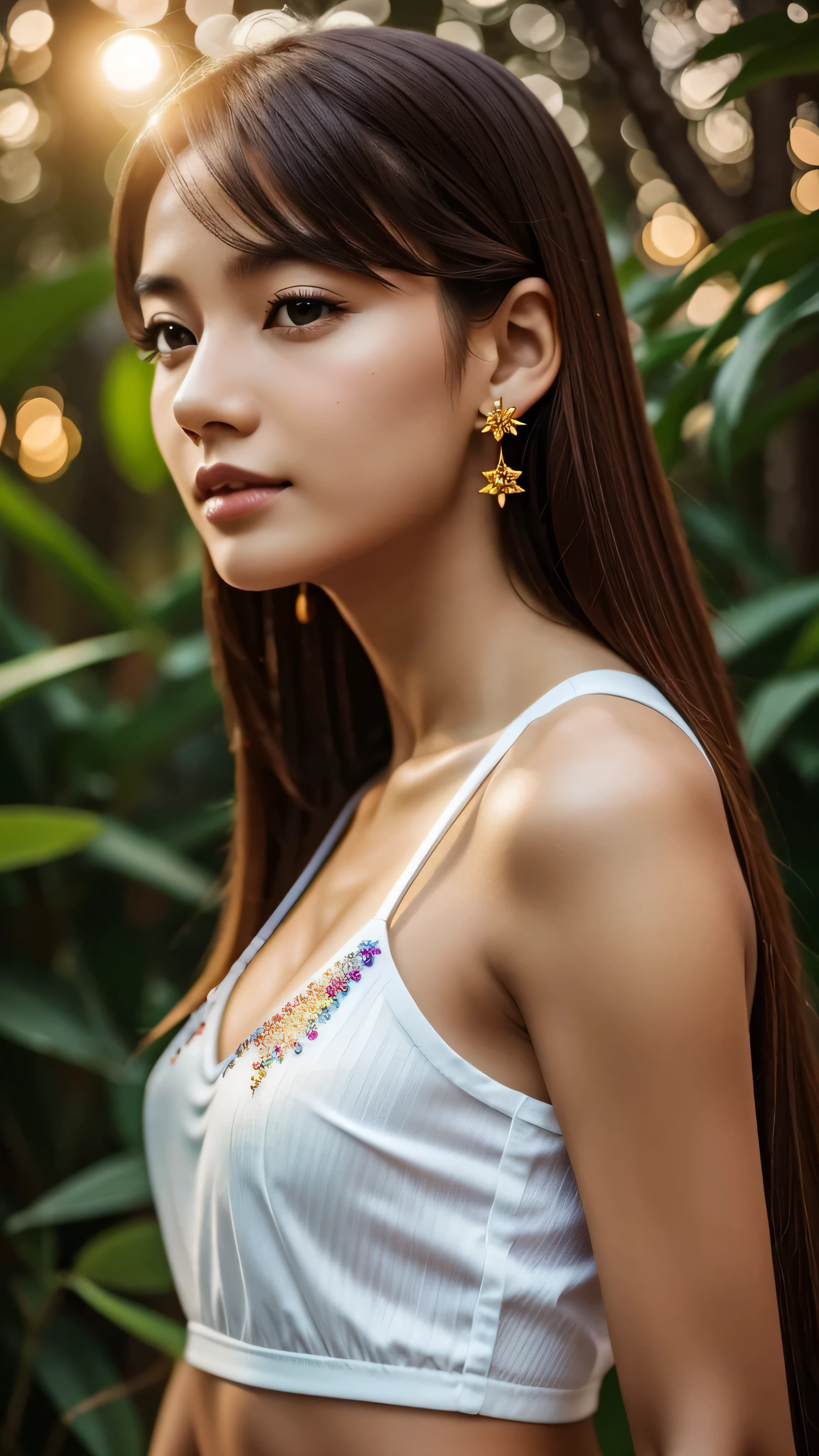 Beautiful realistic girl with BRIGHT WHITE and red long hair.... ,Close-up of clean skin with detailed skin,full length,in a short miniskirt,on an orange background,Against the background of the starry sky,bright makeup,EARRINGS WITH GLITTERS,two-leaf gray flower,translucent speckled bifoliate gray,Bioluminescent - ultra-high quality musical equalizer 8K, High contrast, rich colors, soft light, Super detailed photos. Ultra high quality 8K, High contrast, noise reduction, bright rich colors.. high quality, 8K Ultra HD, High contrast high quality,soft close focus,very beautiful flower, translucent red lily of the valley with dewdrop flower, bioluminescent flower glows and shimmers, he grows in a mysterious forest, shrouded in mystery, Ultra-high quality 8k, High contrast, rich colors, soft light, Ultra-detailed photos. Сверхhigh quality 8k, High contrast, noise reduction, bright rich colors.. high quality, 8K Ultra HD, High contrast