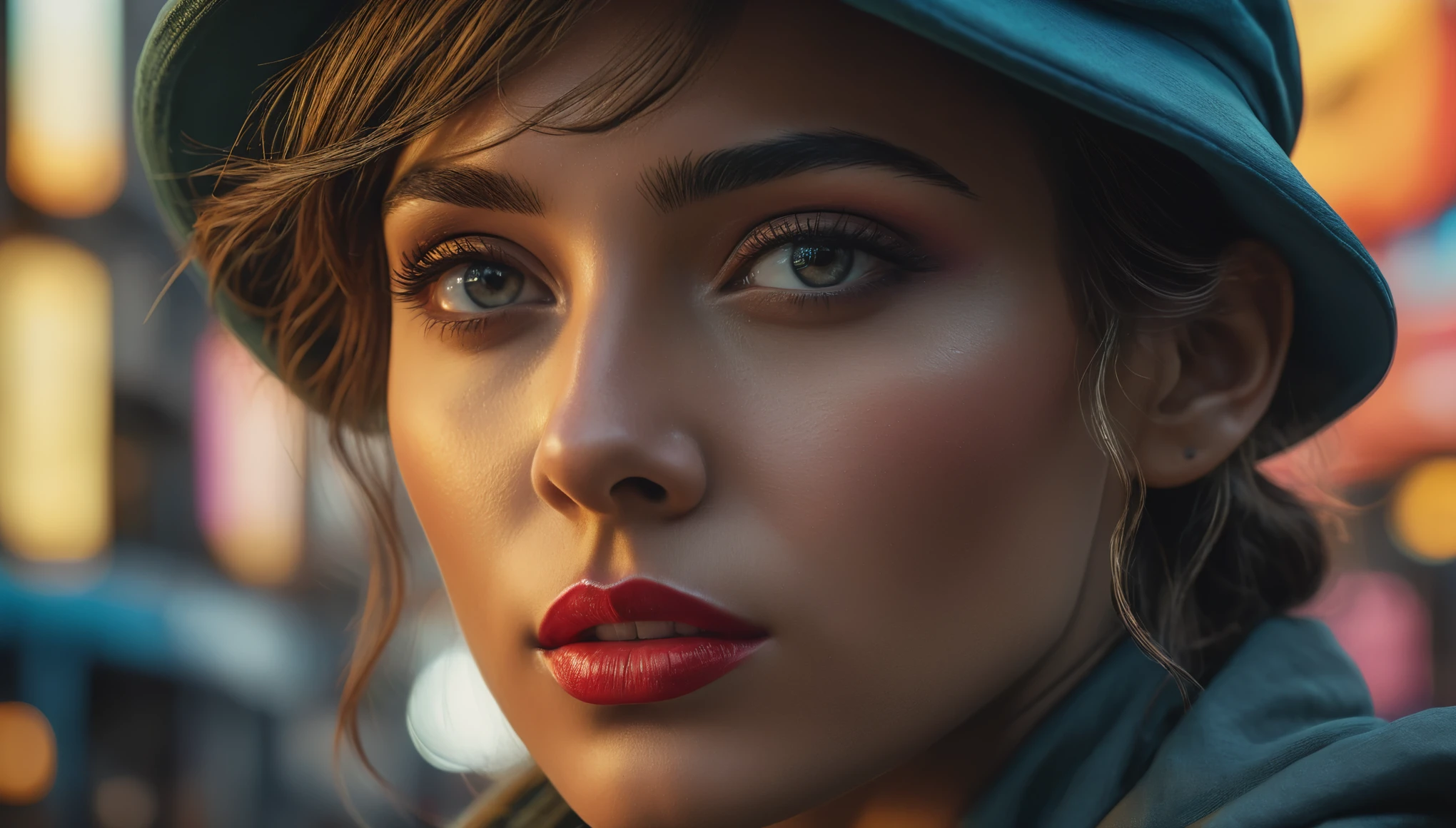 create an image demonstrating the style of ((Heroic Realism)) style, hyper realism, 8k high definition, vibrant colors, sharp focus, insanely detailed