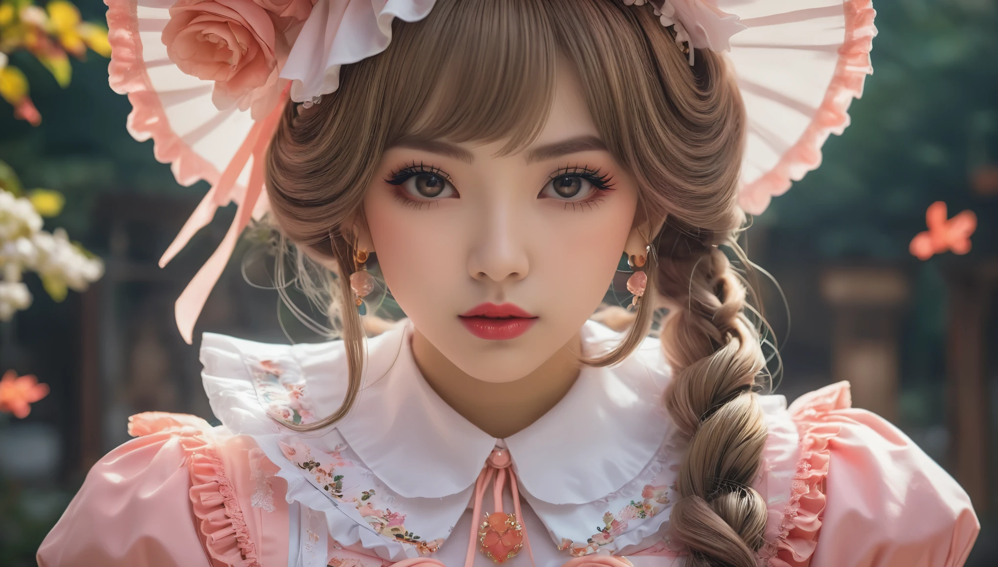 create an image demonstrating the style of ((Hime ta)) style, hyper realism, 8k high definition, vibrant colors, sharp focus, insanely detailed