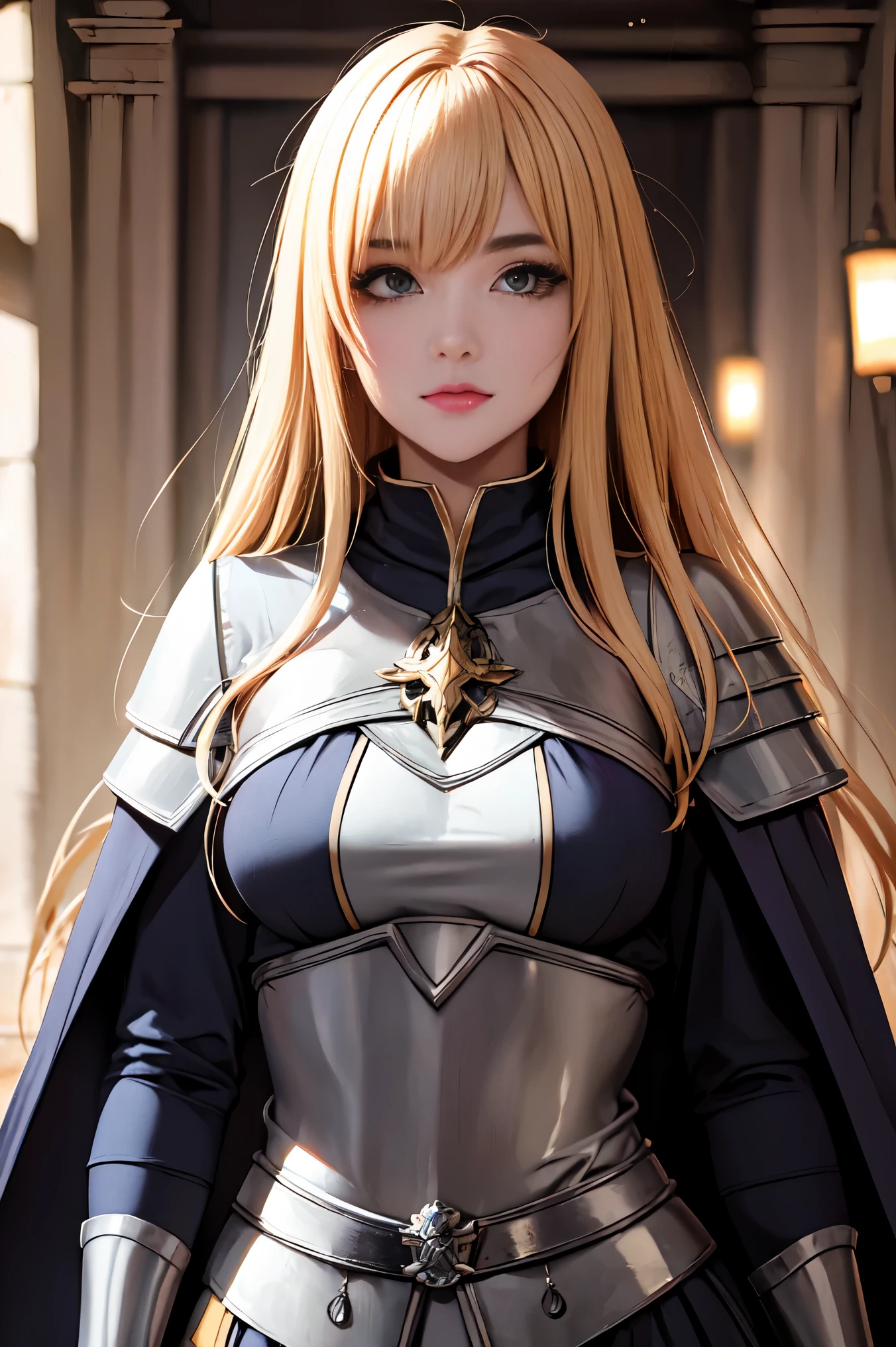 (obra de arte, melhor qualidade:1.3), crie uma homenagem visual a Jeanne D'Arco do Destino/Apocryphal anime. Detalhe meticulosamente seus olhos e corpo, capturando cada nuance de sua beleza:1.2). Put her in a battlefield setting, o fundo retratando a intensidade de sua personagem e as lutas que ela enfrenta:1.2). Certifique-se de que cada detalhe exalte a beleza de Jeanne, From the way your armor shines to the look in your eyes:1.2). The emphasis should be on showing the magnificence of your character with maximum visual quality:1.3).