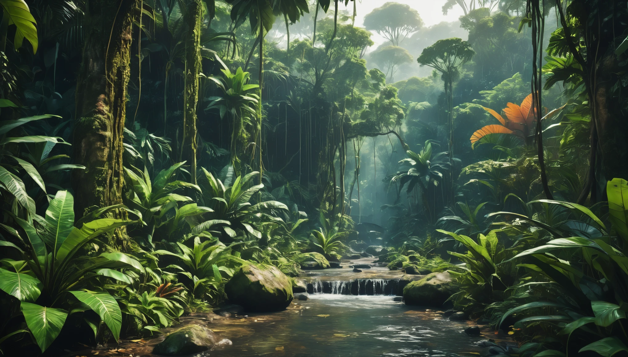 create an image demonstrating the style of ((Jungle Grunge)) style, hyper realism, 8k high definition, vibrant colors, sharp focus, insanely detailed