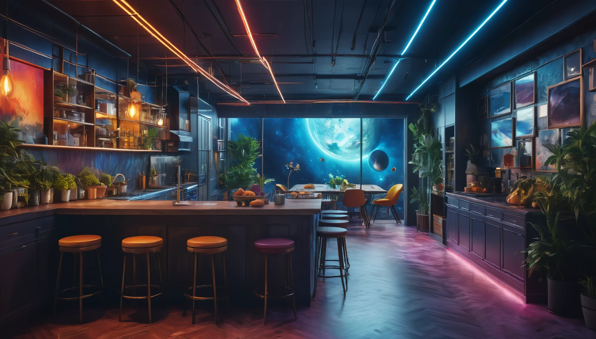 create an image demonstrating the style of ((Liminal Space)) style, hyper realism, 8k high definition, vibrant colors, sharp focus, insanely detailed