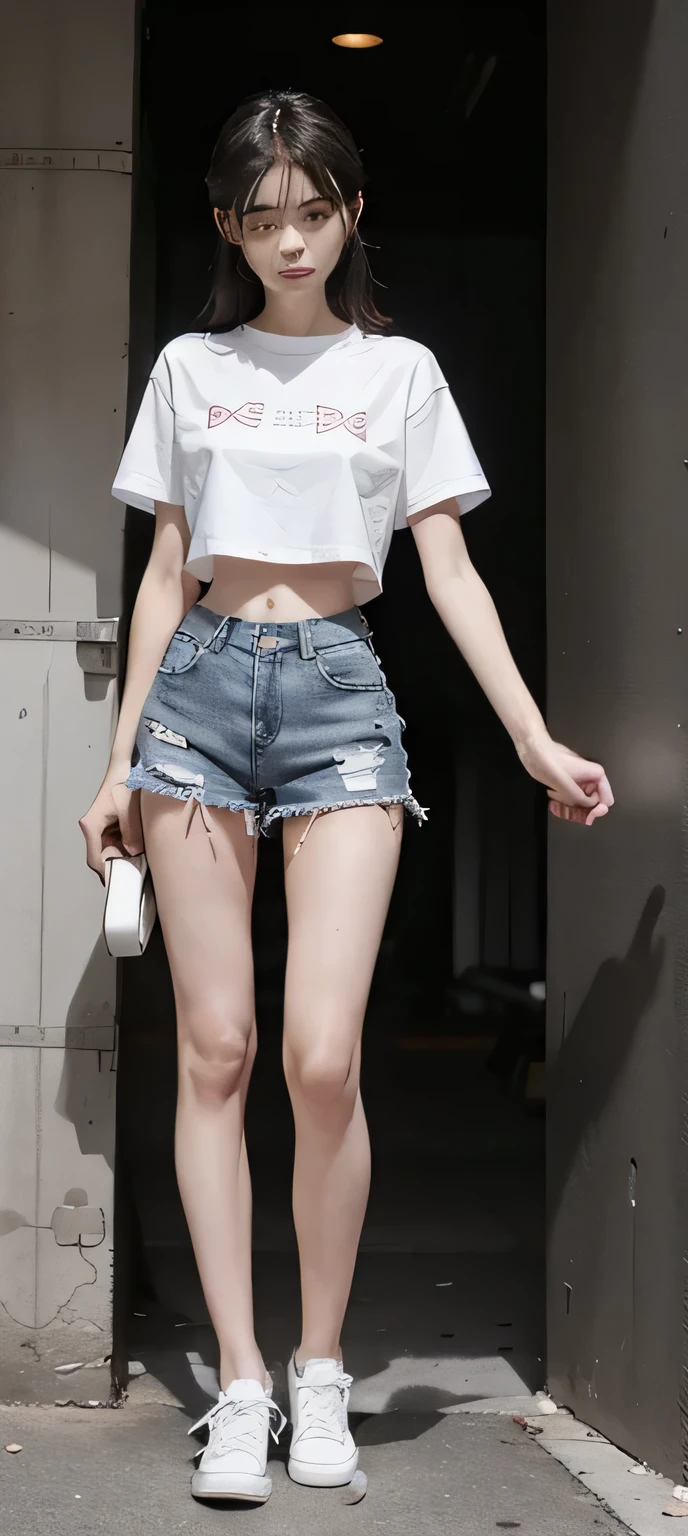 white converse sneakers, pretty face, 5 fingers