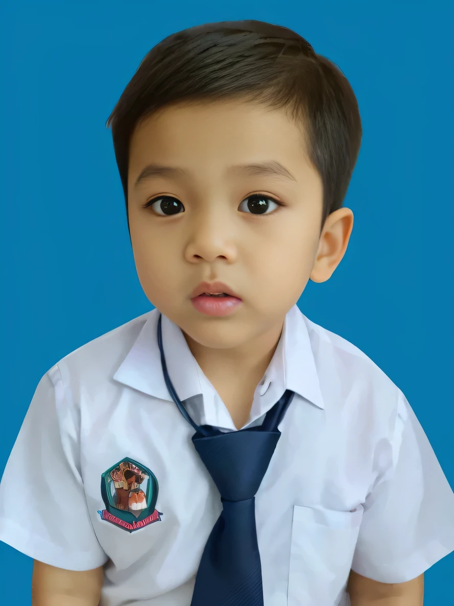 there is a young boy wearing a tie and a shirt, reyyan, nivanh chanthara, thawan duchanee, full protrait, ayan nag, kid, potrait, profesional photo, , 2 years old,, bao pham, ruan cute vtuber, raden saleh
