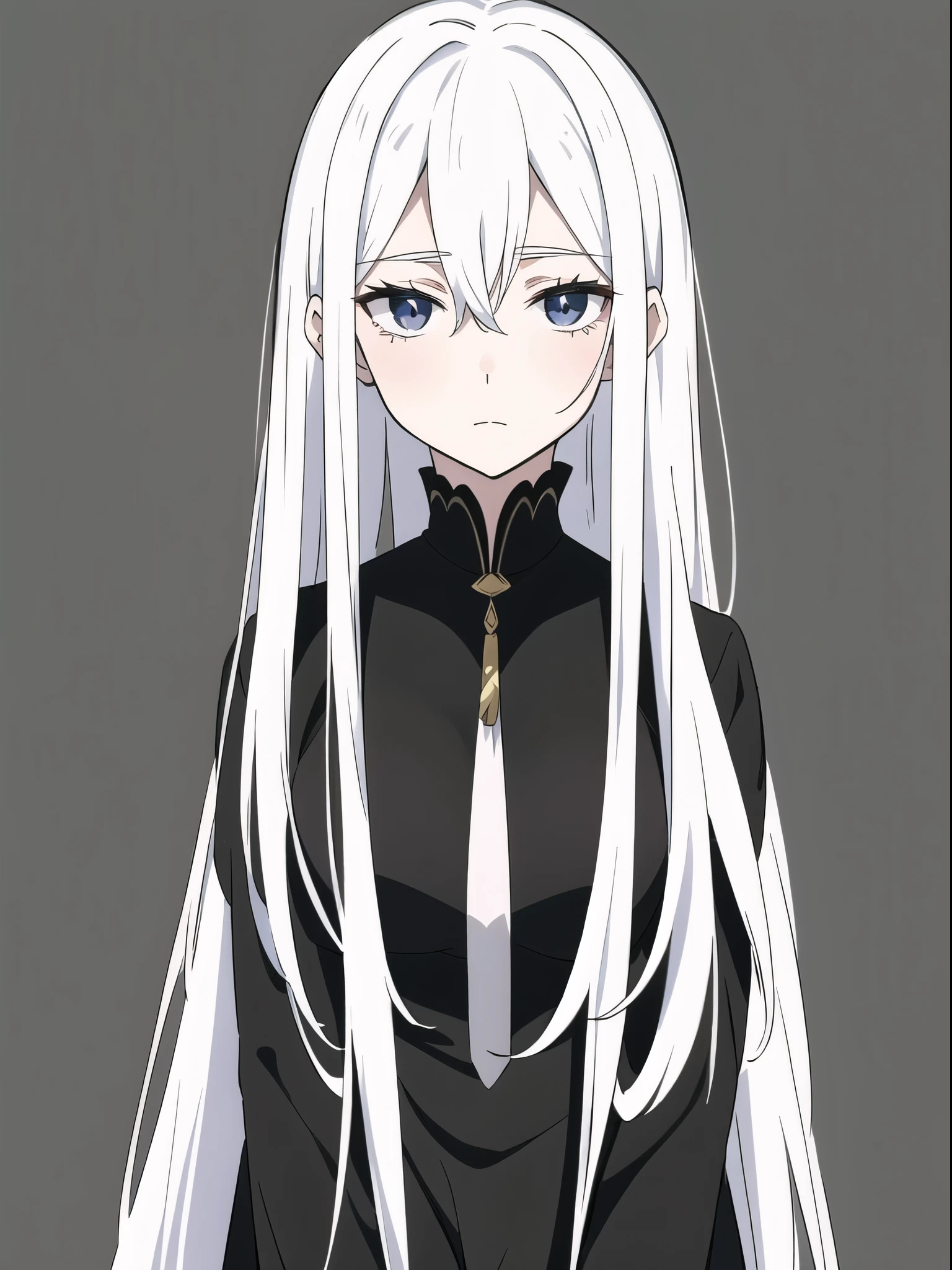 ((White hair)),((Head and Shoulders Image)),Sexy,A person,Alone,Simple style,pancake ,Simple details,Black background,Empty background,Black background wall,(20 year old woman),(Droopy hair),(White Gloves),(Evening Gown),(Lace Shirt),Lace,(confidence),(Tranquility)