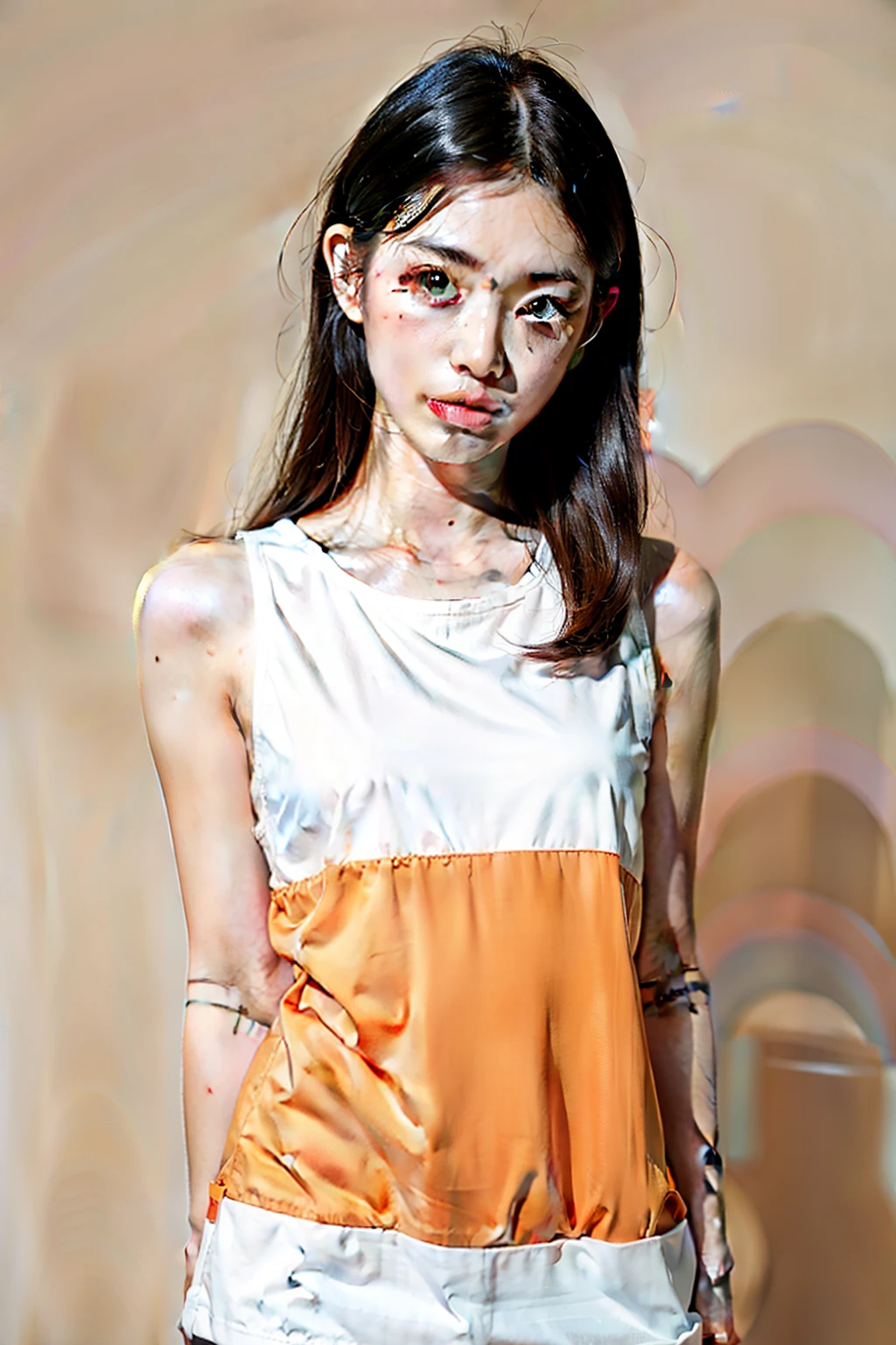 1 girl as a model of product shopee