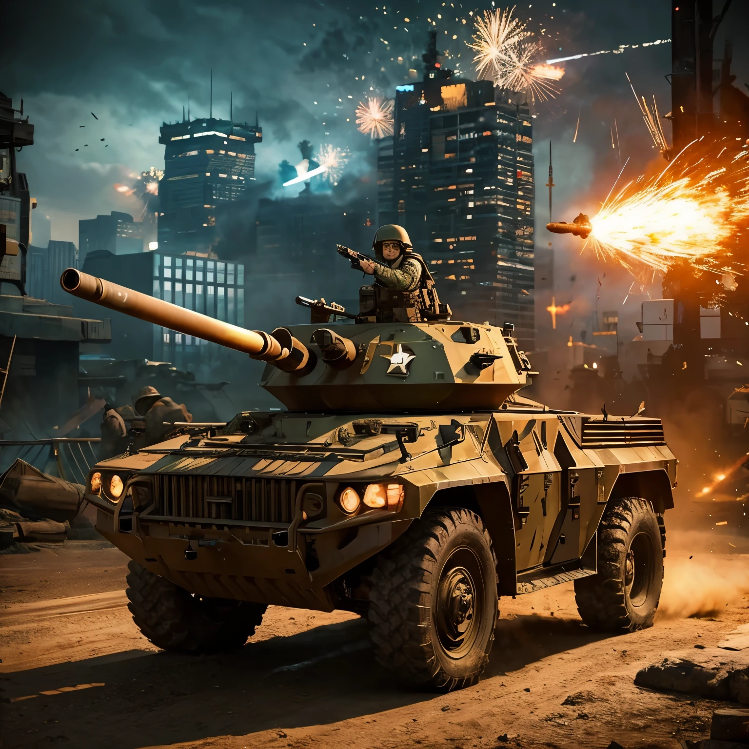 please。
Generated prompt example:
"icon,war game-inspired,gun battle game,tiktok logo,best quality,ultra-detailed,realistic,concept art,military theme,aesthetic design,vibrant colors,explosions,dynamic action,high-tech weapons,special effects,dramatic lighting"
Please output the prompt according to the above requirements。remember,Do not segment the output prompt,Also do not include any explanation。