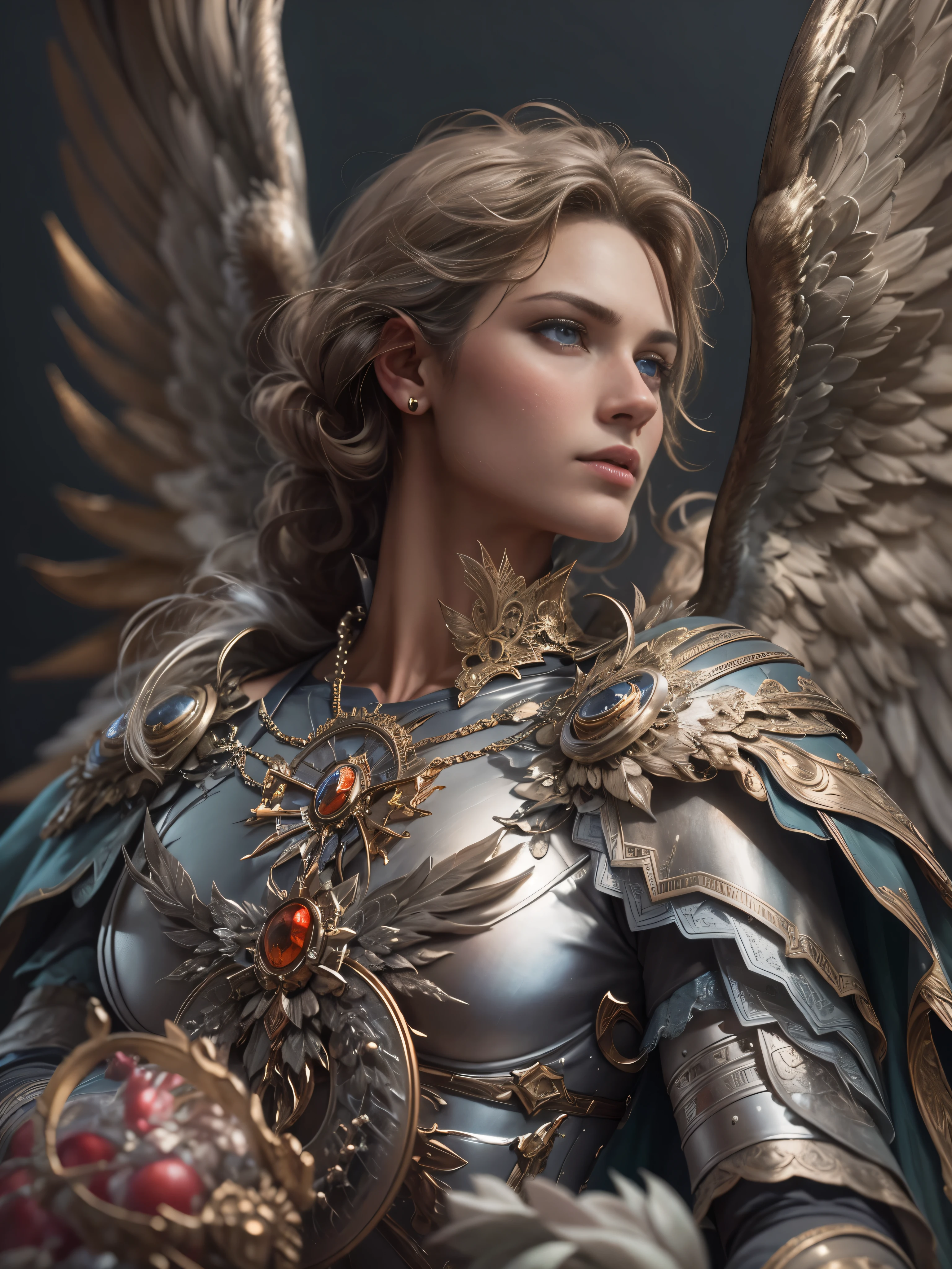 archangel michael、The last piece of the four angels,highest quality,Super detailed,High resolution,High resolution,4k,4K portrait,8k,8K portrait,unity 8k wallpaper,Detailed CG,realistic,RAW photo,real person,portrait photography,realistic,shiny skin,fine skin,