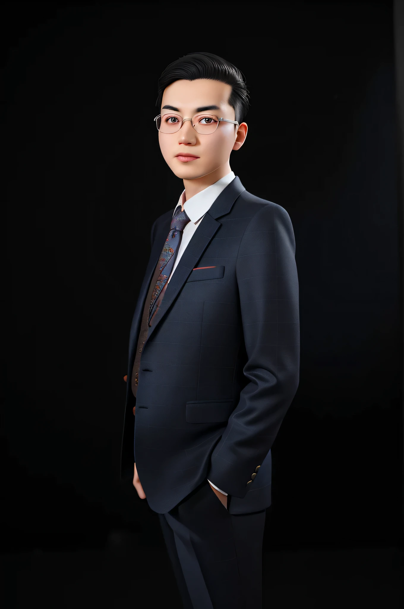 Alafid man wearing suit and tie posing for photo, Professional profile photo, qifeng lin, jinyiwei, zezhou chen, yihao ren, wenjun lin, li zixin, yanjun chengt, Xintong Chen, chengyou liu, qichao wang, huifeng huang, wei wang, Wu Deng, Liang Xing