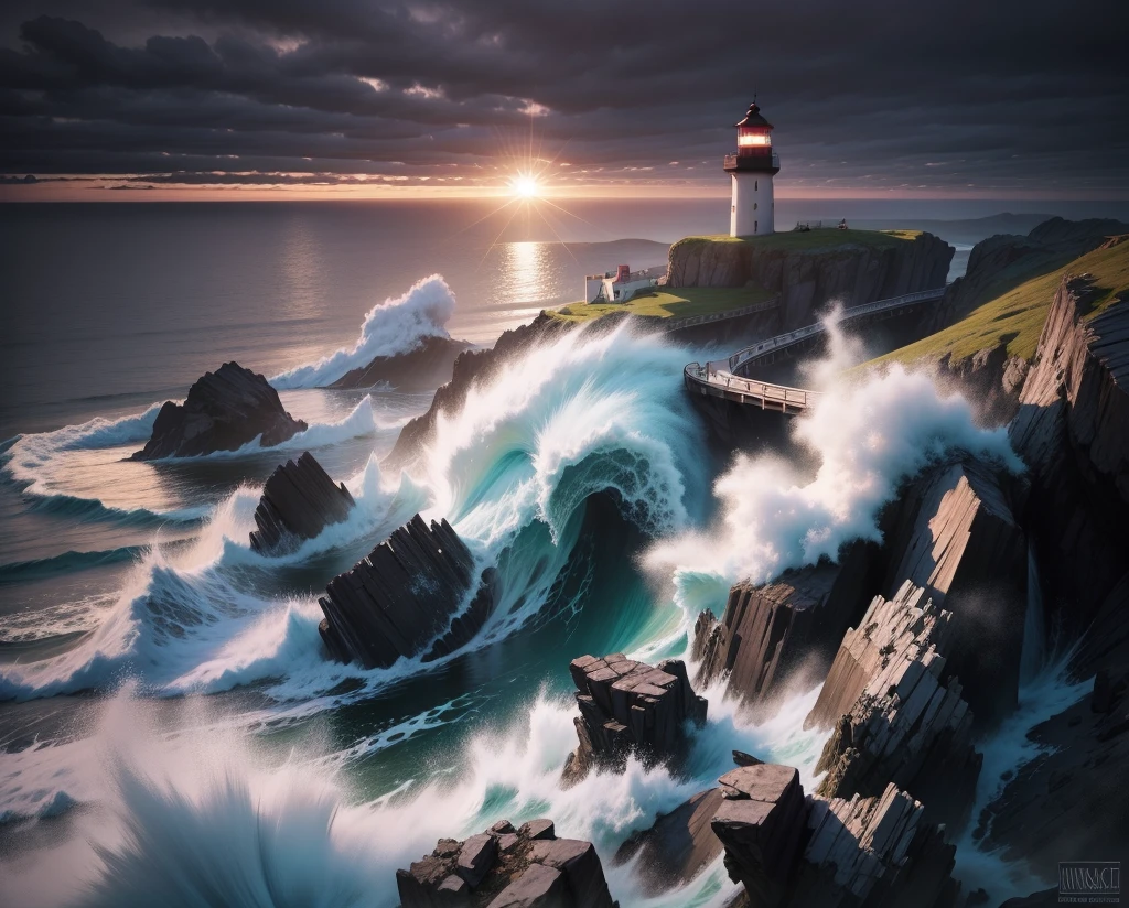 Rough lighthouse on a rocky cliff with cloudy sky々nice view, The best on Adobe Stock, Written by Aric Brauer, max rive, by Pedro Pedraja, Written by Alexander Kucharsky, Alexander Bogen, Gabor Sikzai, Written by Jacob Pinas, Written by Lukas Forstermann, Written by Laszlo Balogh