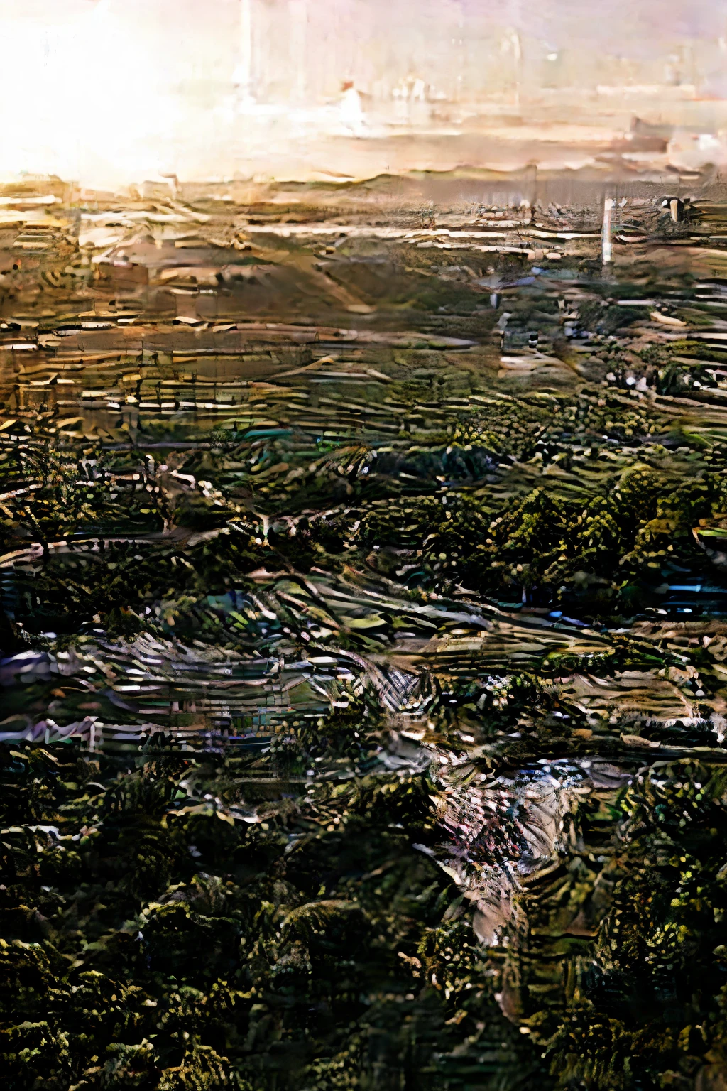 pagaruyung kingdom border wall, bird view