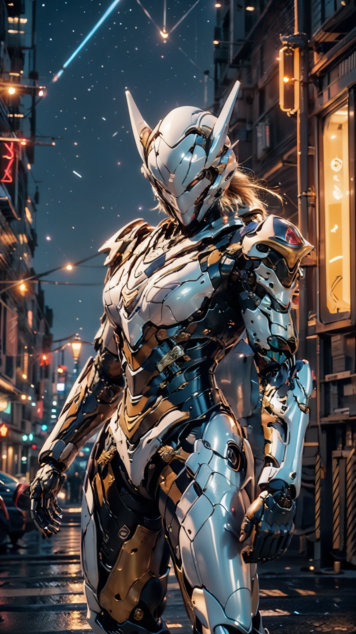 (masterpiece、8K、Ultra-delicate、hight resolution),(((Female Ultraman))),(((No muscles,large Boob))),(her head is tapering,The body is made of red and silver,The arms present a streamlined design,On the chest there is a round calculator,Looks tall and thin,The overall shape is streamlined、Modern),(standing athletic pose),posed for photo,high-angle,city ruins,backgroung details,(((full body Esbian))),独奏,(((Huge feeling))),NSFW,Cameltoe,(Dynamic victory Pose:1.2),from below,groin focus,the morning sun,(Erect clitoris:1.3),(Open pussy:1.5)