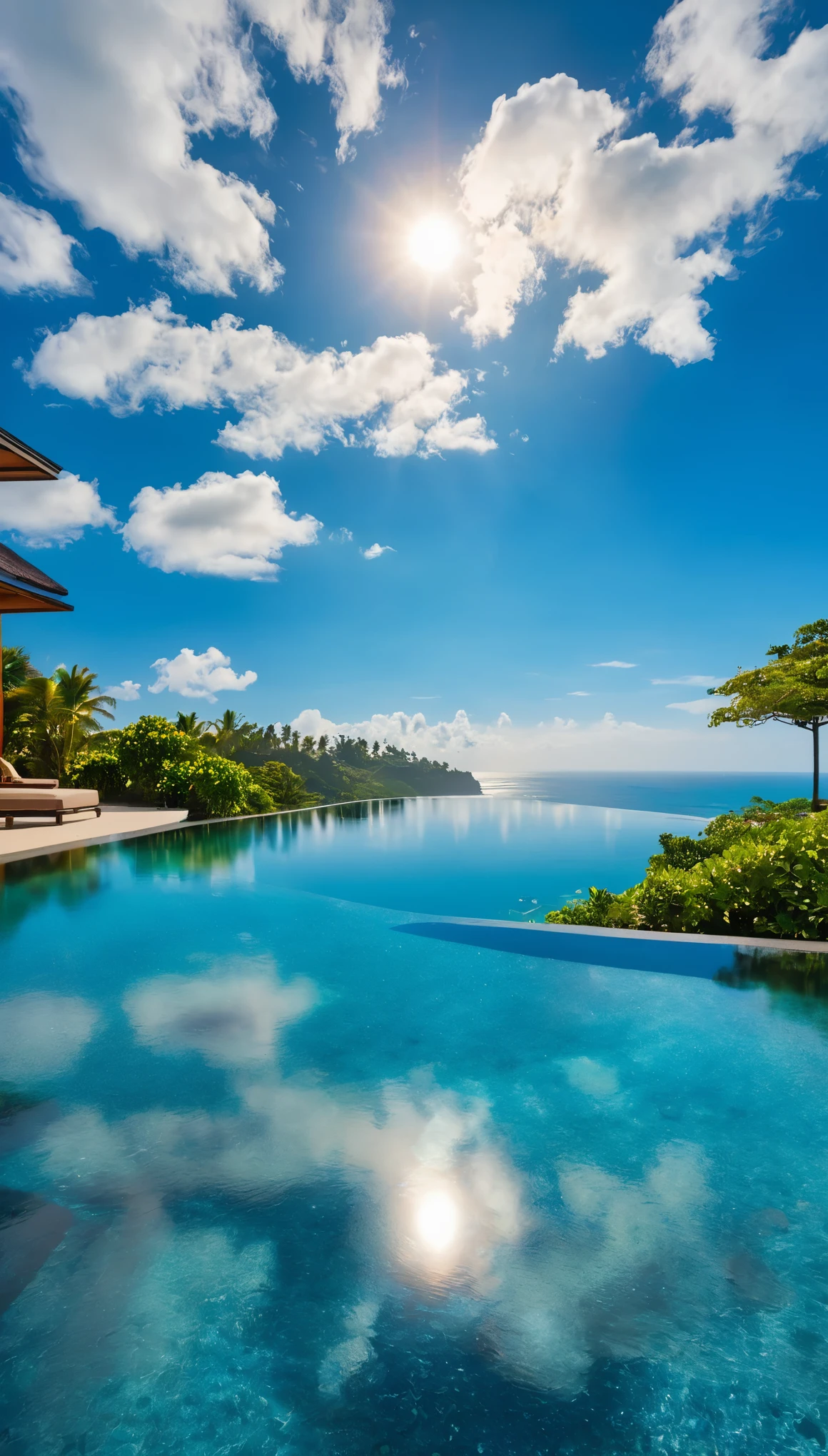 Highestのリゾート地の風景photograph,beautiful sea,高品質でwonderful家具:designer furniture,A beautiful sky spreads out,dream-like,summer,cloud,sky blue,Marine blue,wonderful景色が広がります,Luxury Resorts,luxurious space,Velar,surrounded by rich nature,Highestの時間をあなたに,Highest品質,photograph,structurally correct,perfect composition,広告用に撮影されたphotograph,beautiful light and shadow,Photographed by a professional photographer,Highestのリゾート地に選ばれた,rich colors,Cast colorful spells,be familiar with,fantastic,wonderful,maldives,light effect,Sparkling,reflection,night,night空,star,Highest,((Resorts in Bali)),evening