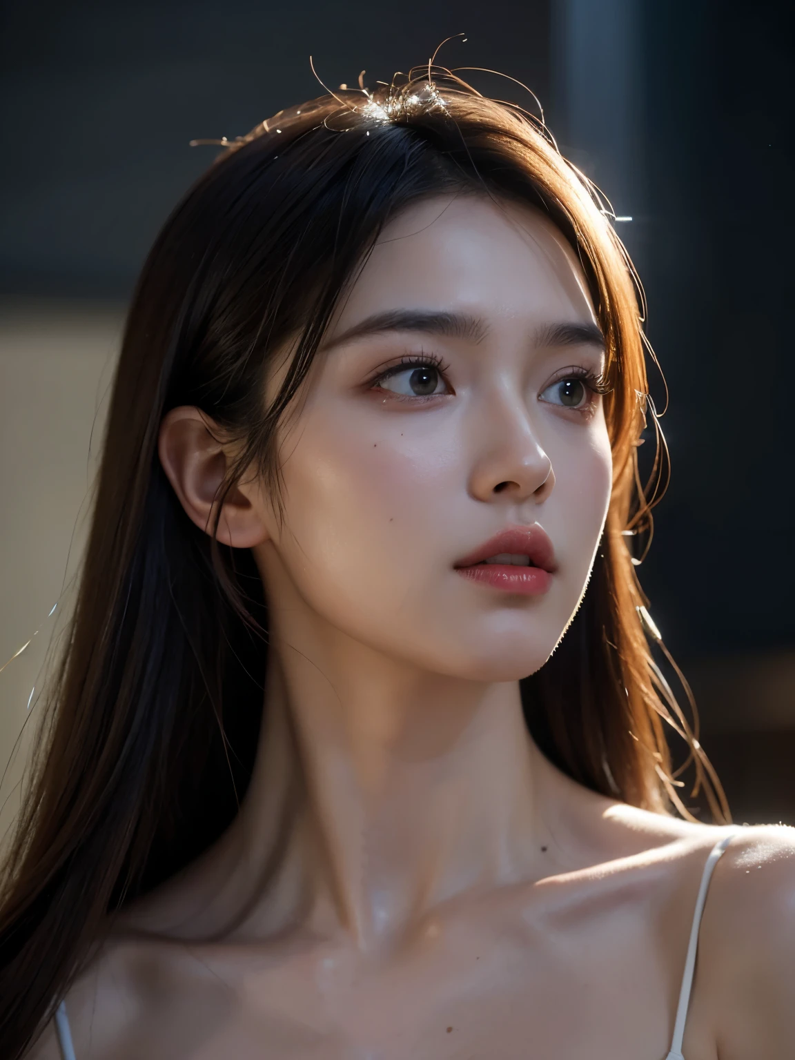 hyper realistic, high detail, movie lighting, ray tracing, angle of view, Heads-up shooting, hyper HD, tmasterpiece, ctextured skin, 4K, Best quality
