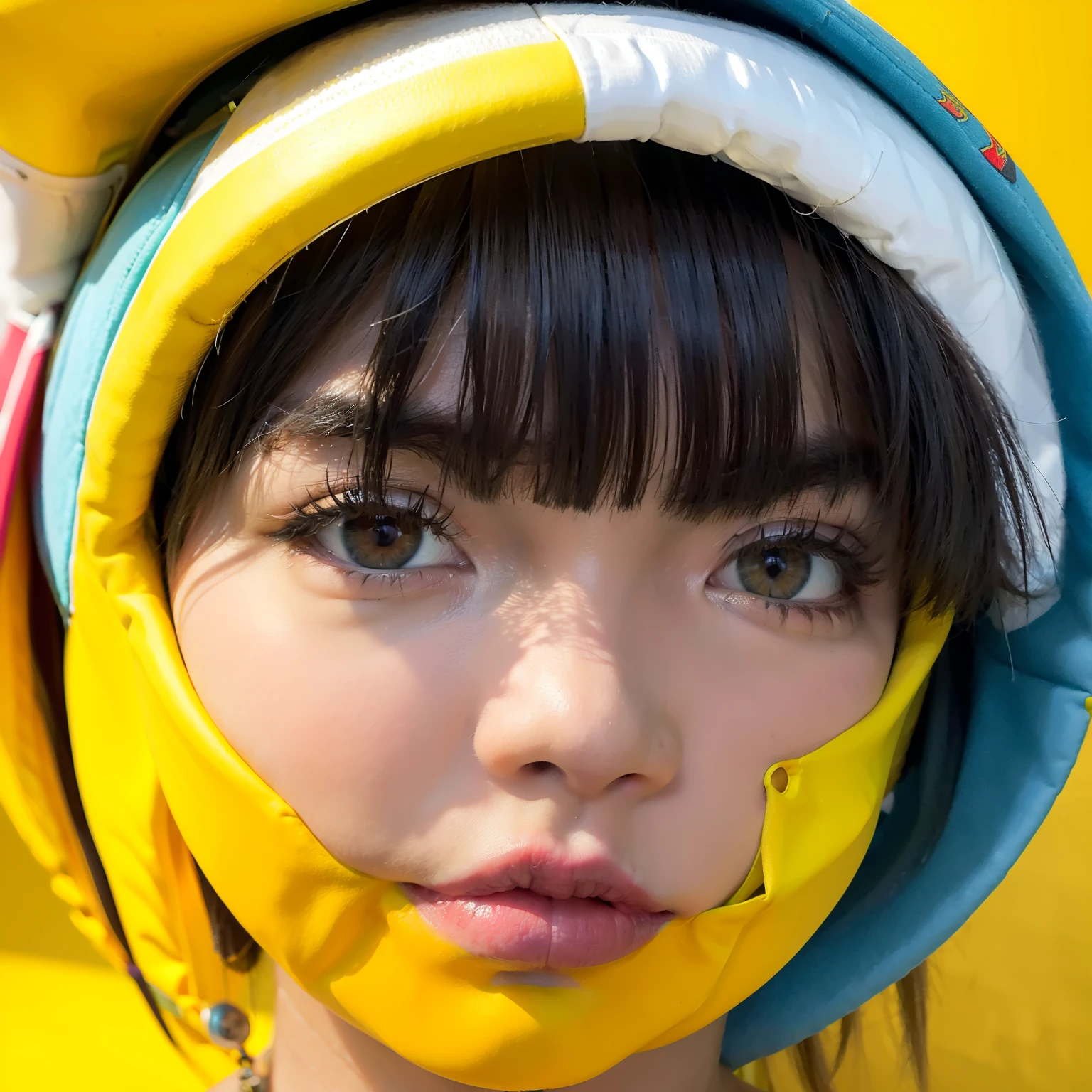 (best quality: 1.2), (ultra high res: 1.1), Instagram's iconic manggo logo, (yellow: 1.3), (vibrant color: 1.2), (highly detailed: 1.4), (crisp edges: 1.3), perfectly captured in a (photo-realistic: 1.37) image, showcasing every intricate detail. The logo appears on a white background, radiating a lively energy with its (bright: 1.2) and (saturated: 1.1) hues. Every curve and line of the manggo logo is captured in (stunning clarity: 1.3), allowing viewers to appreciate the (metic