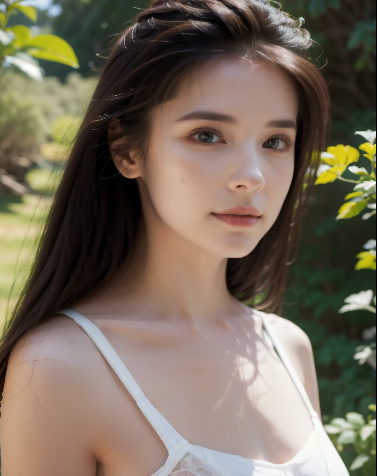 melhor qualidade, foco facial, Luz suave, ultra high resolution, (fotorrealista:1.4), Foto CRU,
1 garota japonesa, Sozinho, bonitinho, (aluno, luzes nos olhos), Rosto lindo detalhado, (),(high resolution detail of human skin texture),
(cabelo longo),
interior,
Vestido Camisa Damasco,
(retrato)
