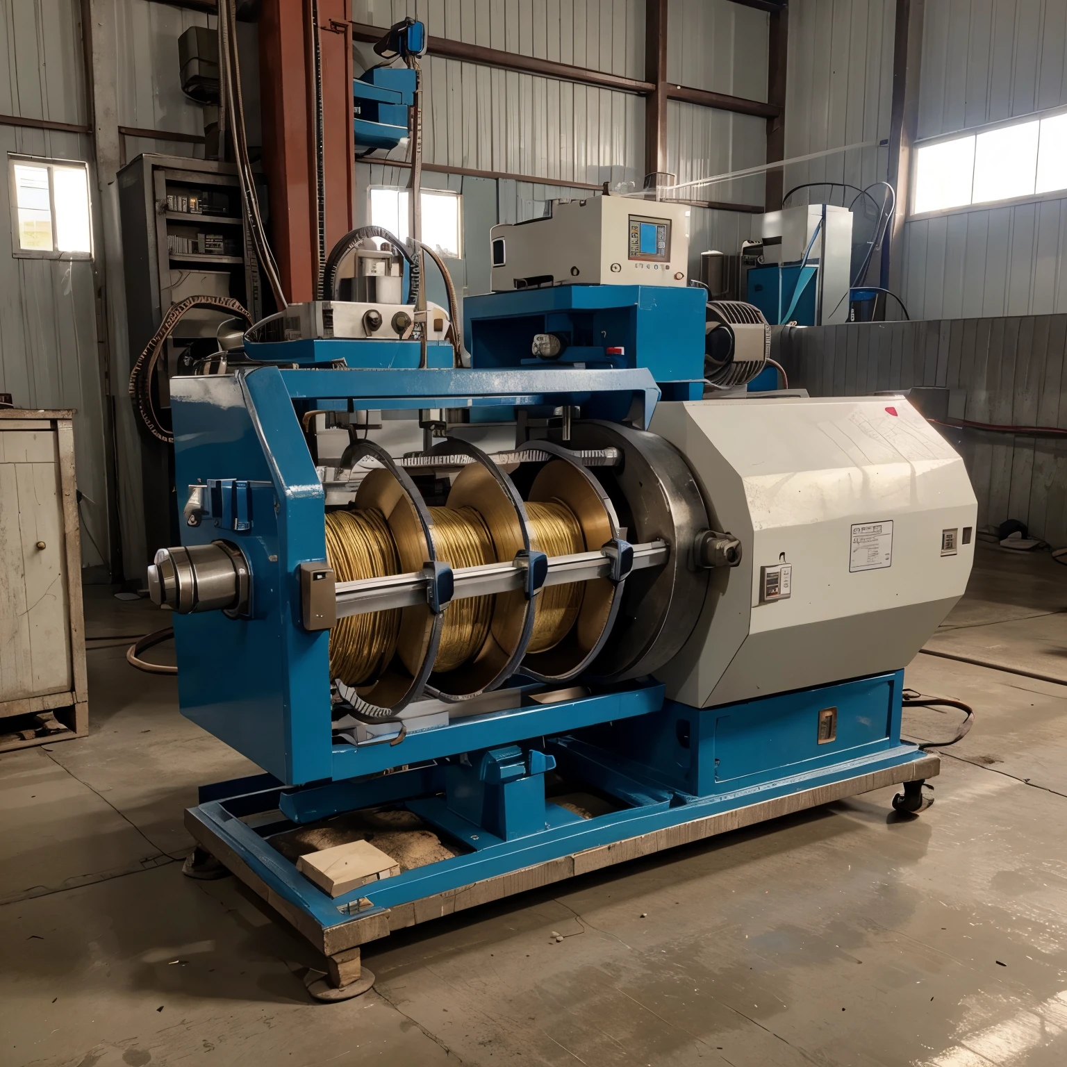 Machine extruder monofilament