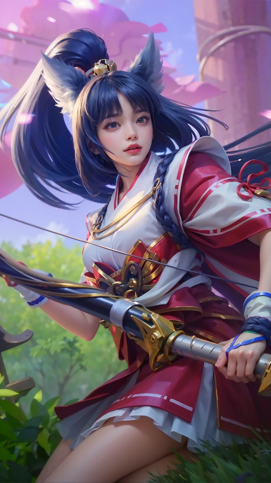 (8k, RAW photo, photorealistic:1.25) ,( lipgloss, eyelashes, gloss-face, glossy skin, best quality, ultra highres, depth of field, chromatic aberration, caustics, Broad lighting, natural shading,Kpop idol) looking at viewer with a serene and goddess-like happiness,