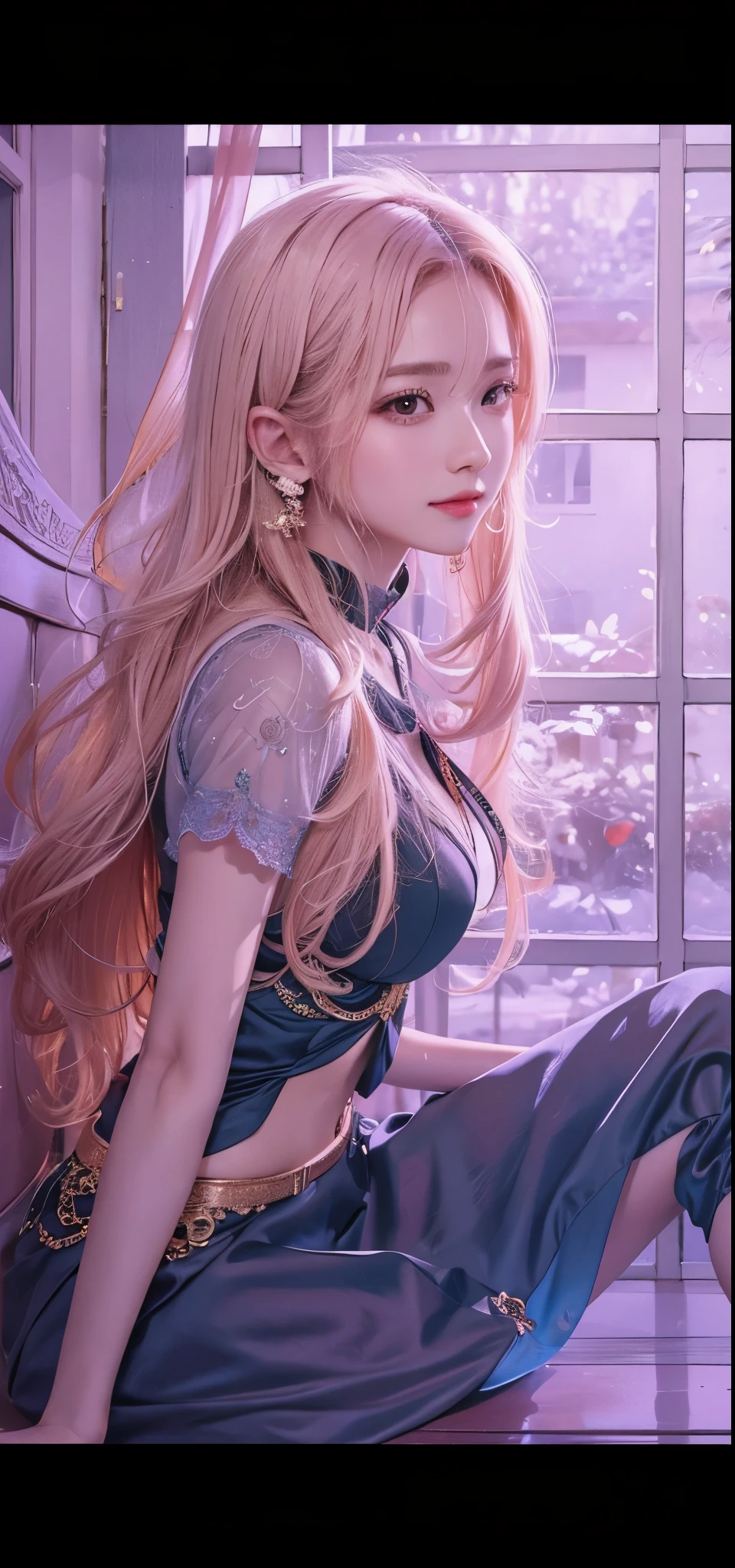 Perfect body, happy girl, detailed, masterpiece, high quality, reality 