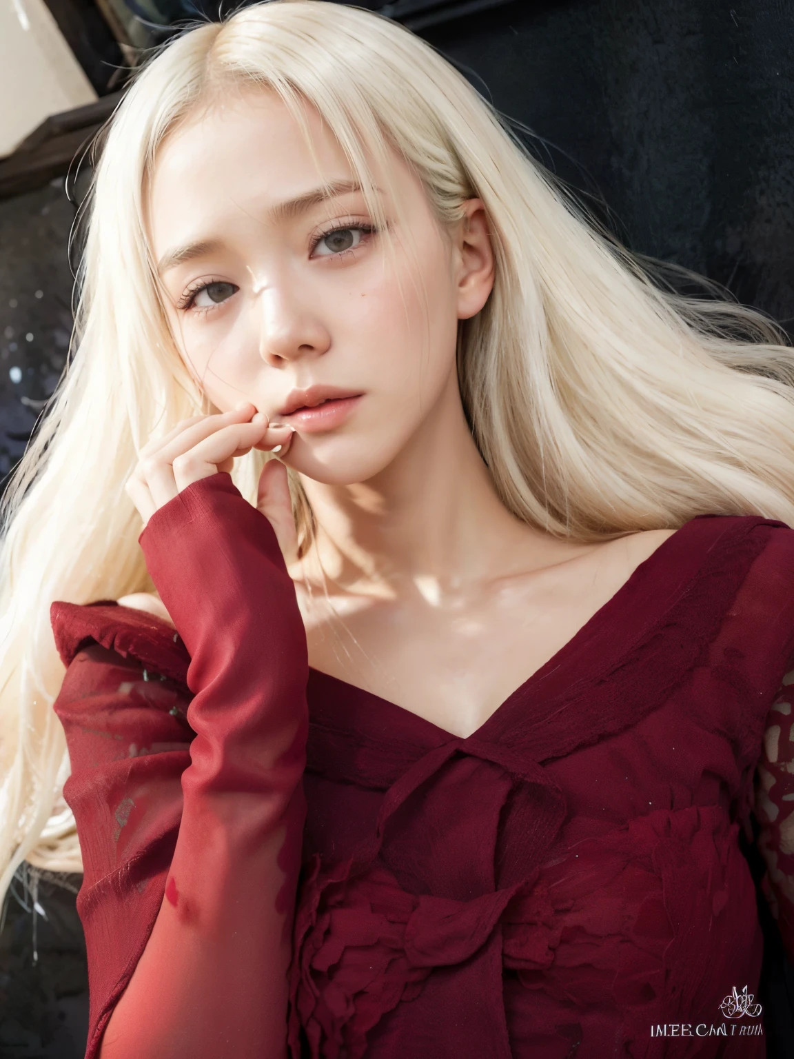 blond woman con pelo largo y blanco and a red dress posing for a picture, pelo largo y blanco y flequillo, con el pelo largo y blanco, con pelo largo y blanco, chica perfecta de pelo blanco, chica con pelo blanco, ulzzang, tifa lockhart con el pelo blanco, pelo blanco intenso, ava max, Cabello blanco suelto, cara bonita de pelo blanco, white hair lady