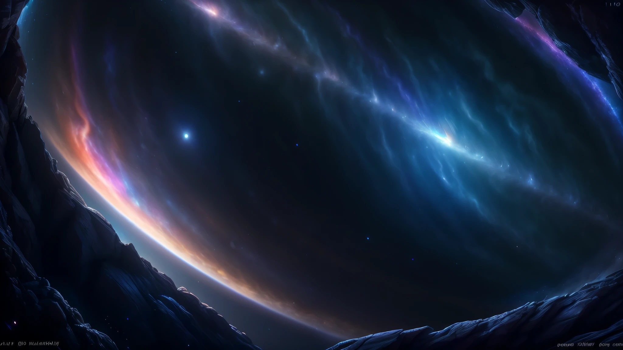 mysterious dark space galaxy and planets, {{Nanking }}}, scale:14 steps:30 method:2, HDR, RTH, UHD, Ideal, high quality, High detail, cinematic, Photorealistic, Beautiful, 4k, HDR, Full Snapshot, Photorealistic, realism, color correction, Photo, very detailed, concentrated, 8K, wallpaper, 32K, Super resolution