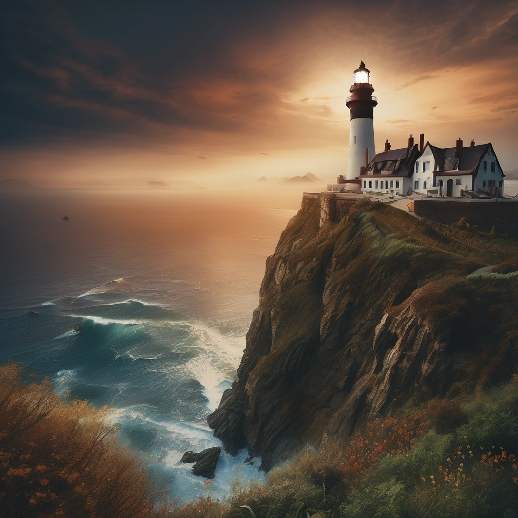 (aesthetic, extremely detailed, Universal lighthouse:1.1),(Epic cinematic:1.1, brilliant, stunning),(intricate, meticulously detailed:1.1),(dramatic, atmospheric:1.1),(maximalist, digital matte painting),(lighthouse),(majestic),(seashore),(tower),(unfathomable sea),(sweeping coastline),(powerful beam),(isolated),(symbol of hope),(timeless icon),(maritime),(nautical),(seafaring history),(vibrant colors),(navigational aid),(guiding light),(remarkable architecture),(enduring structure),(seafarers' salvation),(marvelous),(monumental),(incorporating the natural landscape),(mesmerizing),(artistic masterpiece),(captivating),(elevated perspective),(awe-inspiring),(detailed stonework),(magnificent view),(immersive),(stunning skyline),(splendid),(panoramic view),(mystical aura),(mesmerizing scene),(imposing),(spectacular sight),(immense height),(striking contrast),(overlooking the sea),(resplendent),(impressive),(heritage site),(captivating scenery),(marvelous creation),(unforgettable sight),(fascinating),(illuminating the dark),(serene atmosphere),(majestic structure),(overcoming adversity),(inspirational).