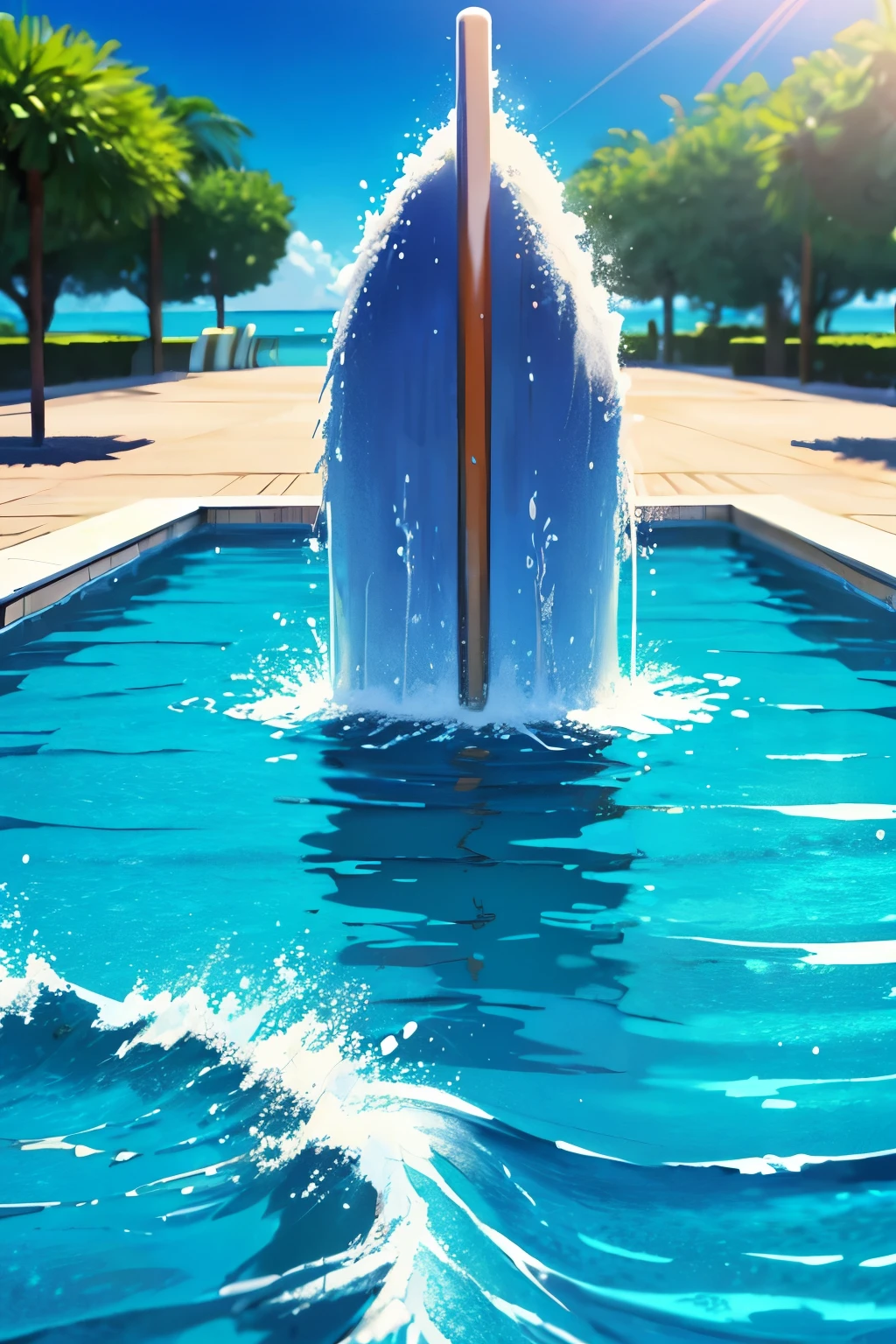 water, background, piscina, anime, png, calidad, hd, draw,