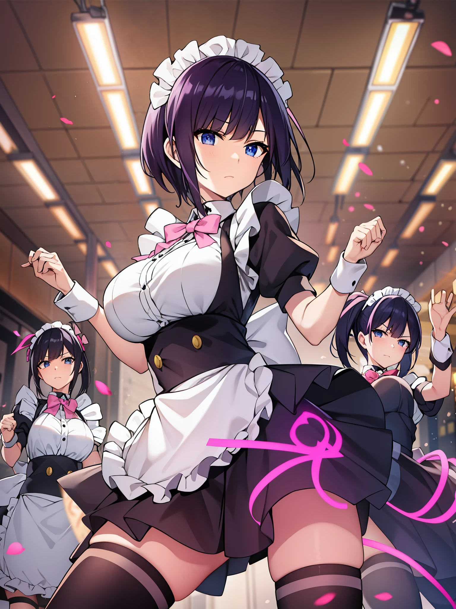 Akiba Nether War、maid Cafe、Underground Martial Arts Arena、new maid、solo、1 person、Wannian Lanzi、big tits milf、big tits milf、big tits milf、black hair、short hair、(((Maid outfit)))+++、(((Maid outfit)))+++、(((Maid outfit)))+++、pink ribbon、(((dual pistols)))+++、(((dual pistols)))+++、(((dual pistols)))+++、quiet、never shows a smile、I have been through a lot of trouble, including conflicts.、I am proficient in using weapons.、Especially his skill with guns is very high.、Shoot through the enemies lined up in 100 shots while mixing in combat.、Instantly reload revolvers that take time to load.、maid teahouse、Arrested in a violent incident、Imprisoned for 15 years、Outstanding insight、Familiar hand movements etc.、There are many things that cannot be grasped。「No. 96、I wish!」Call the mysterious number and then say your name.。
