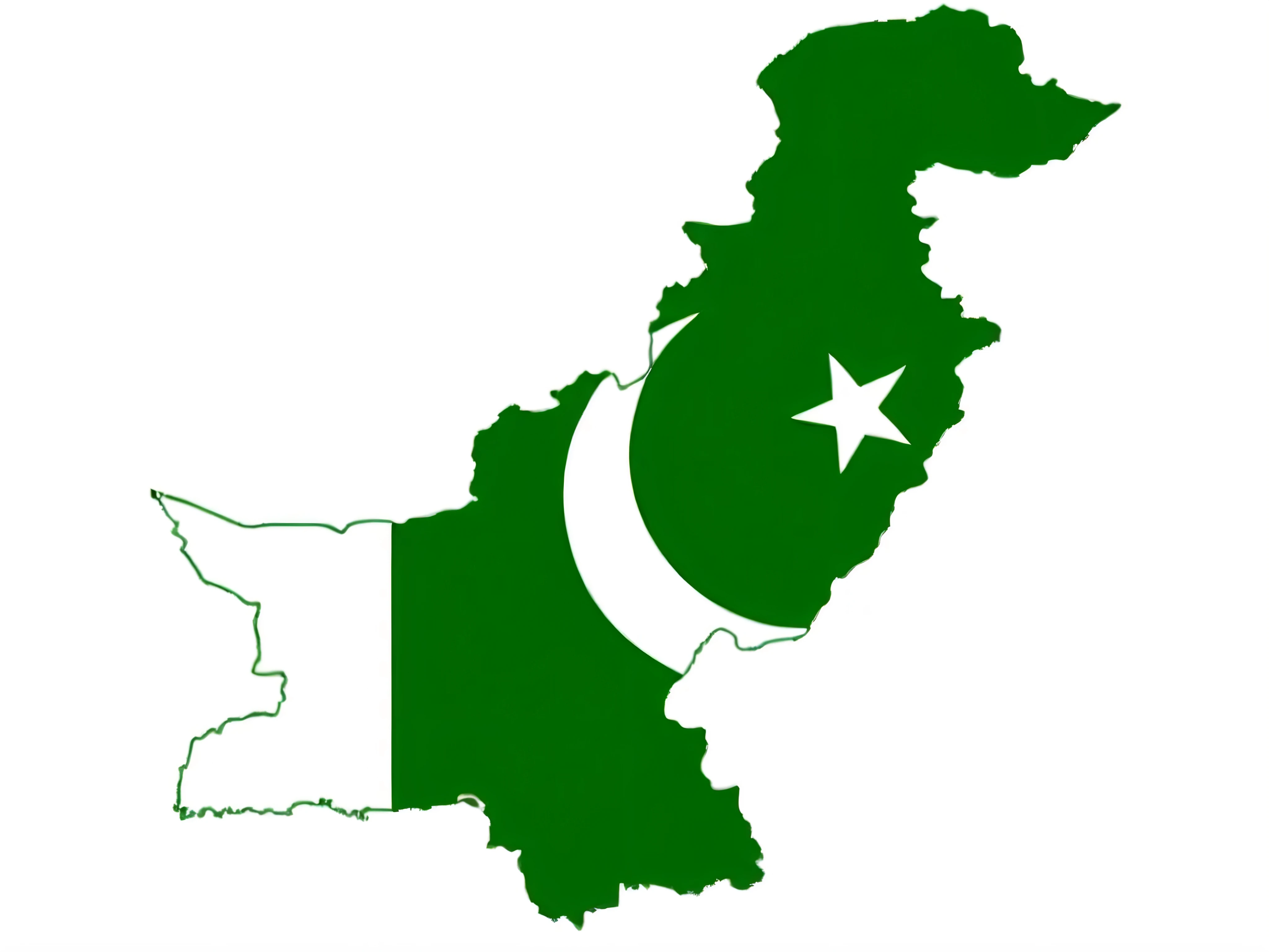 a map of pakistan with the flag of pakistan, tourist destination, islamic, ( land ), border, commissioned, looking partly to the left, polished : :, created in adobe illustrator, isolated on white background, high quality image”, india, intermediate art, flag, edited, official photo, hd illustration, added detail, a green, north, japan, rendered