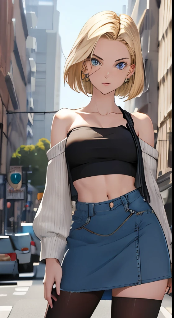 masterpiece, best quality, 1girl, MaryMS, turtleneck top, baggy pants, 70's anime style, night town