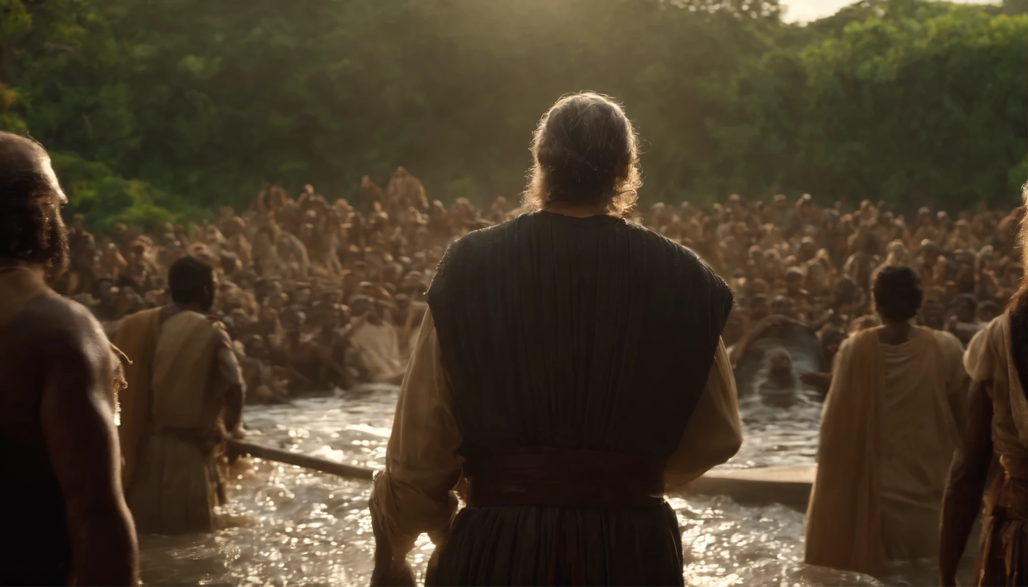 even though I heard NOAH SPEAKING and that a great flood would come and be the cause of the end. mas... Nobody listened to him, acharam que ele era louco e eles zombaram. until one day; Noah entered the ark and they didn&#39;t notice, e certamente primeiro vieram os sinais: uma leve chuva