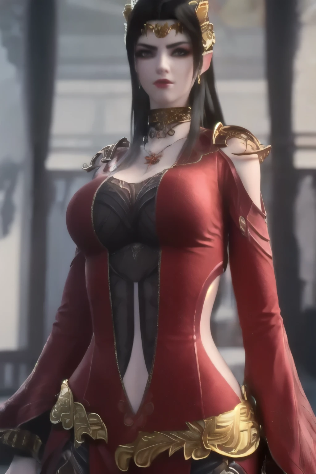 Masterpiece, absurdres, fine detail, HDR, highly detailed face and eyes, photorealistic, (8k, best quality, masterpiece:1.2), ultra-detailed, extremely detailed cg 8k wallpaper,fashion,
(crystalstexture skin:1.2), (extremely delicate and beautiful),
(masterpiece, best quality:1.2),1girl, solo, narrow waist, wide hips, (large breasts:1.2),long hair,black hair, medusa,,(looking at viewer:1.2), natural light, full nude,big breast,sexy body, pussy 
