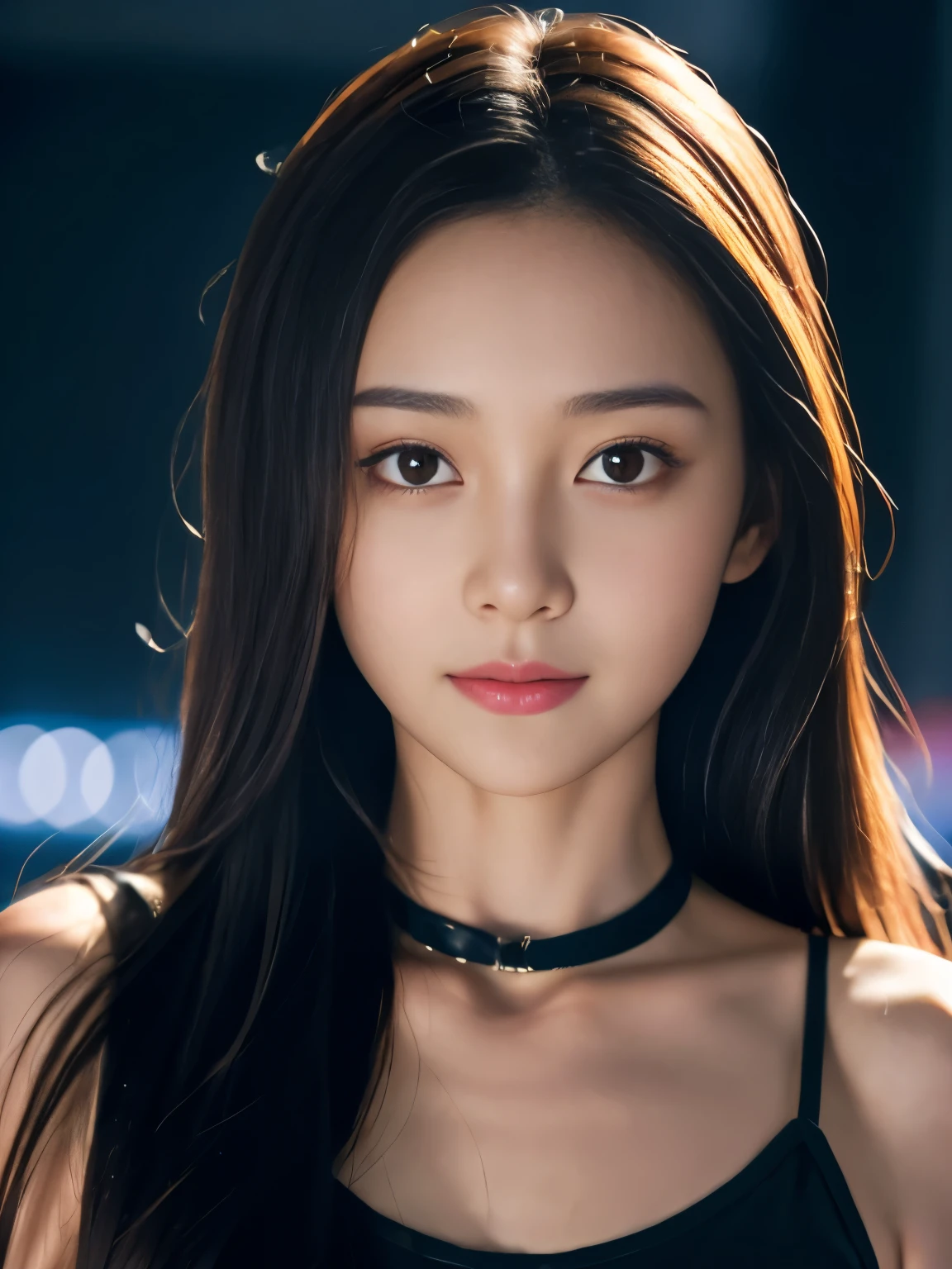 Stunning beautiful princess woman (age 20), (highly detailed skin, realistic skin), (highly detailed eyes, realistic pupil, double eyelids, sleepy eyes), (detailed thin lower lipped, wide thin lips), (highly detailed nose), (quality image: ultra 8k HD ), high resolution, (realistic photoshoot), colorful, smile, perfect cute face